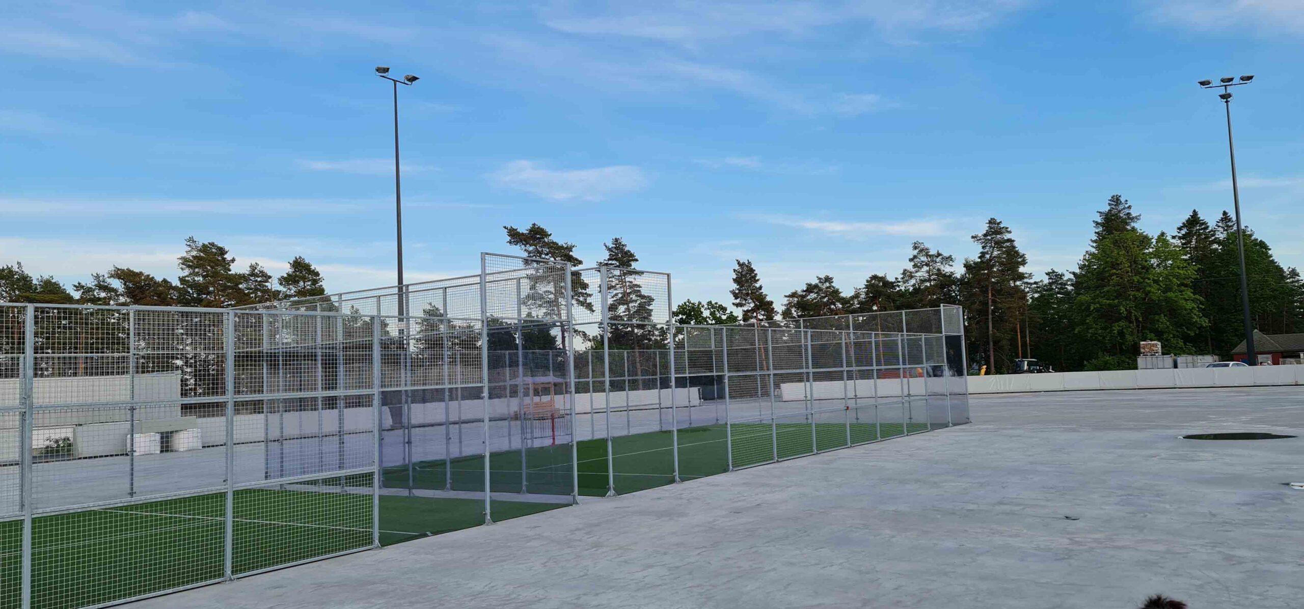 Paddeltennis Tønsberg — overflate