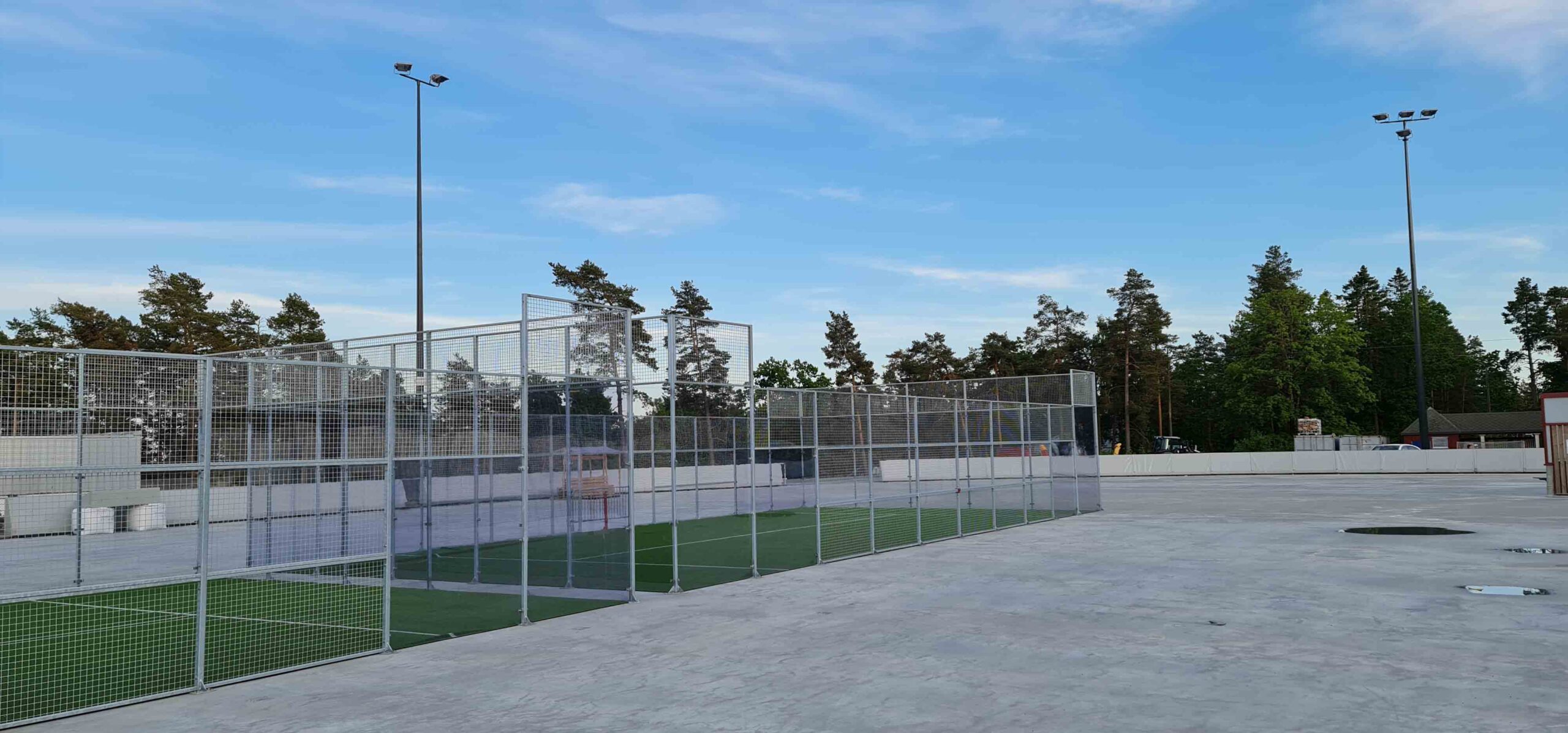 Paddeltennis Tønsberg — konstruksjon