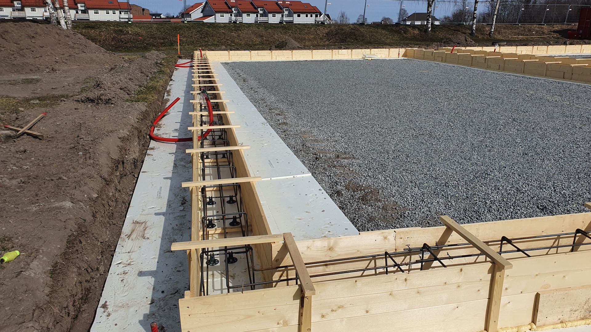 Paddeltennis Sætre — konstruksjonsdetalj