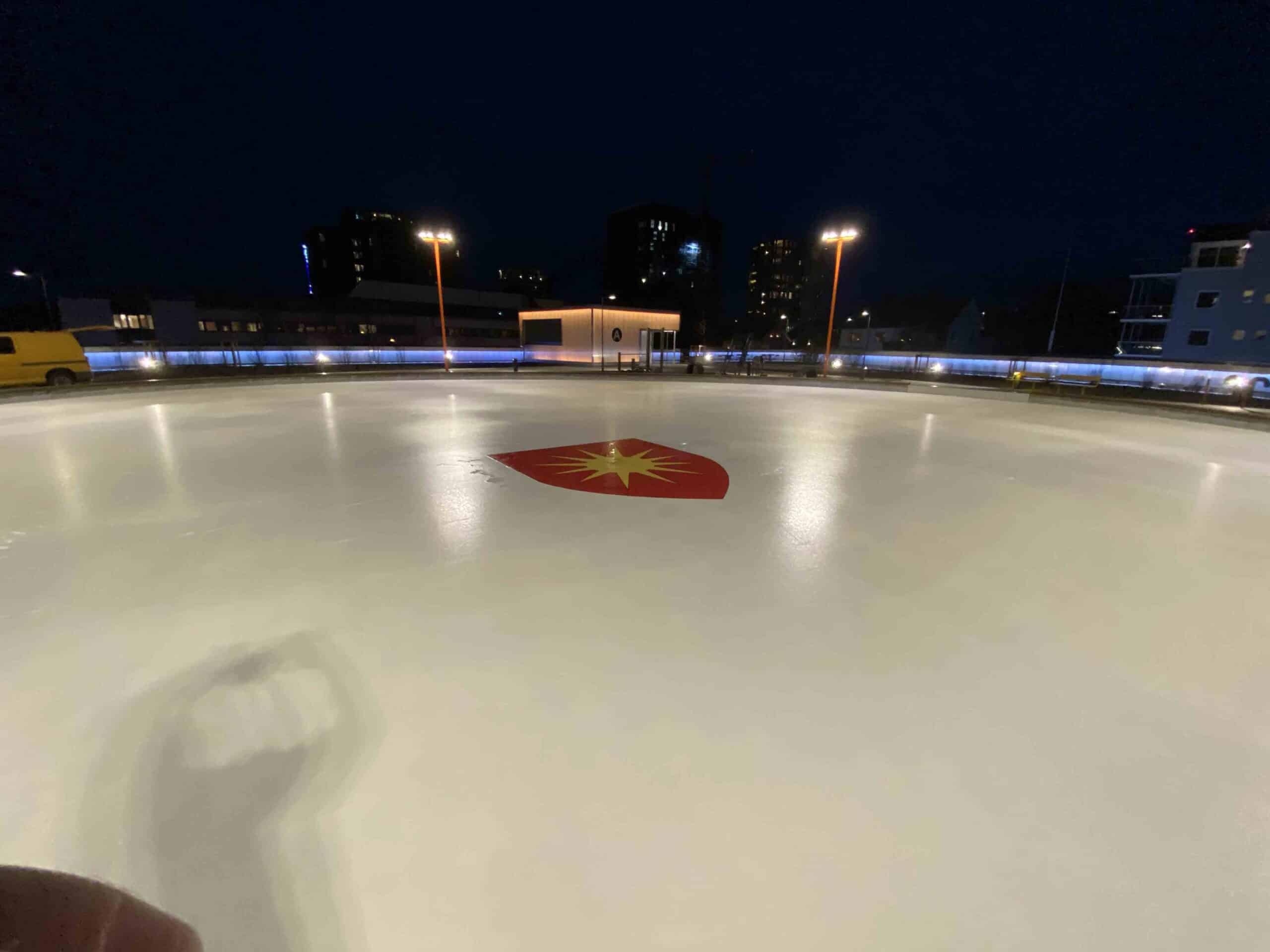 Bodø Sentrumsbane — isflaten