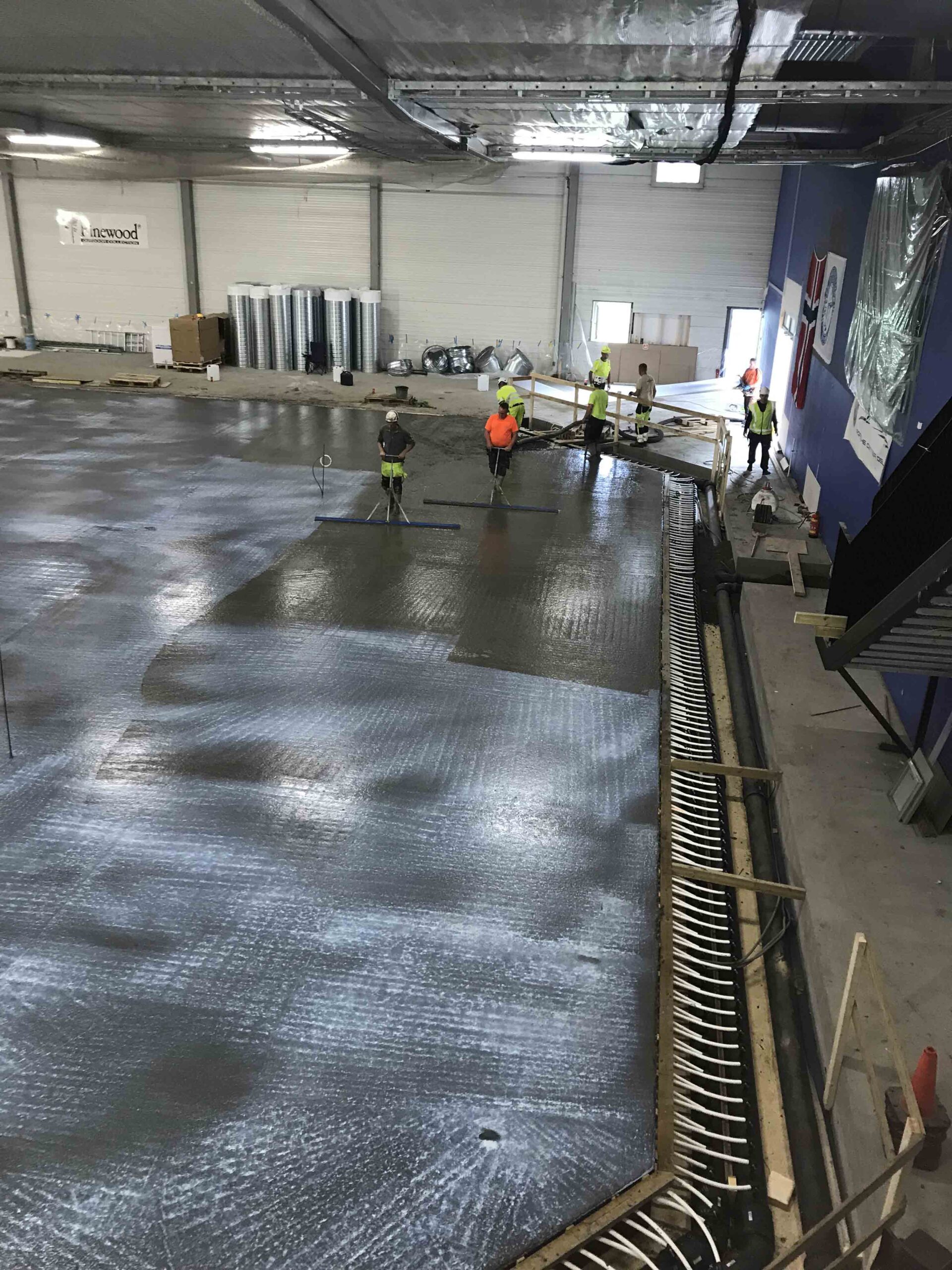 Grünerhallen — ferdig isflate