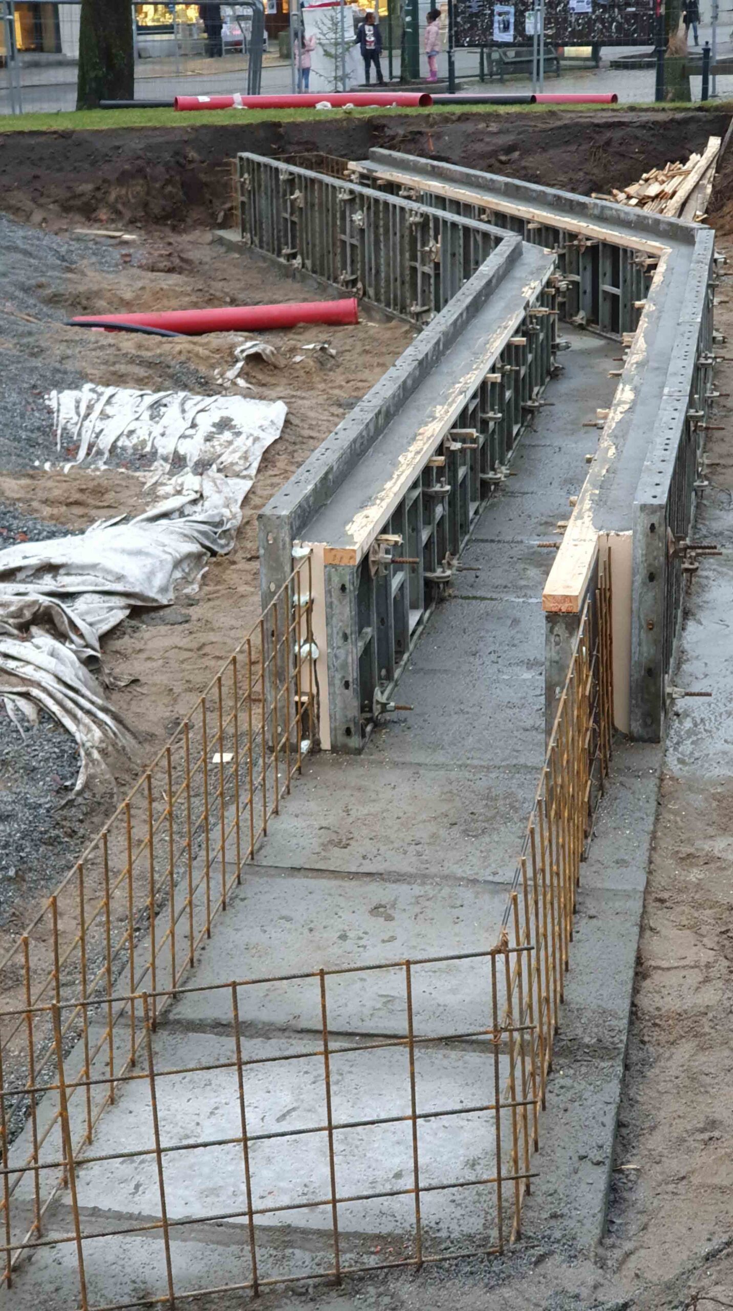 Halden Sentrumsbane — detalj