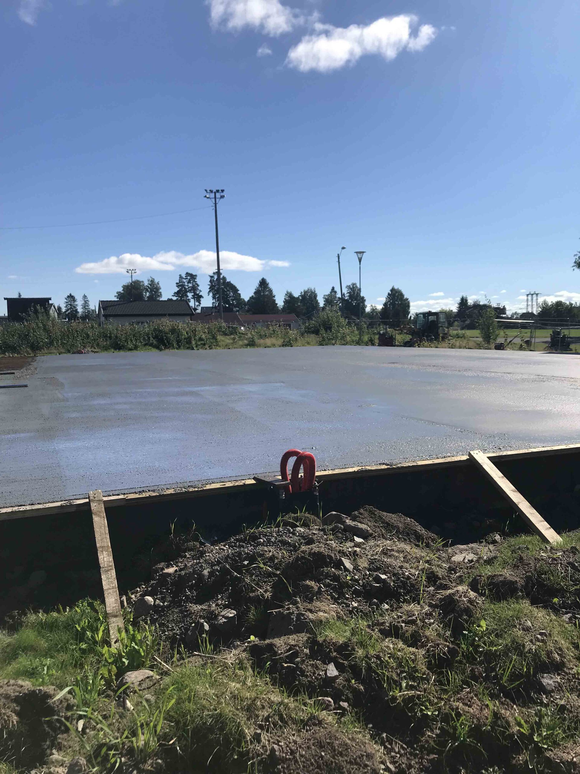 Holmestrand Utebane — detalj