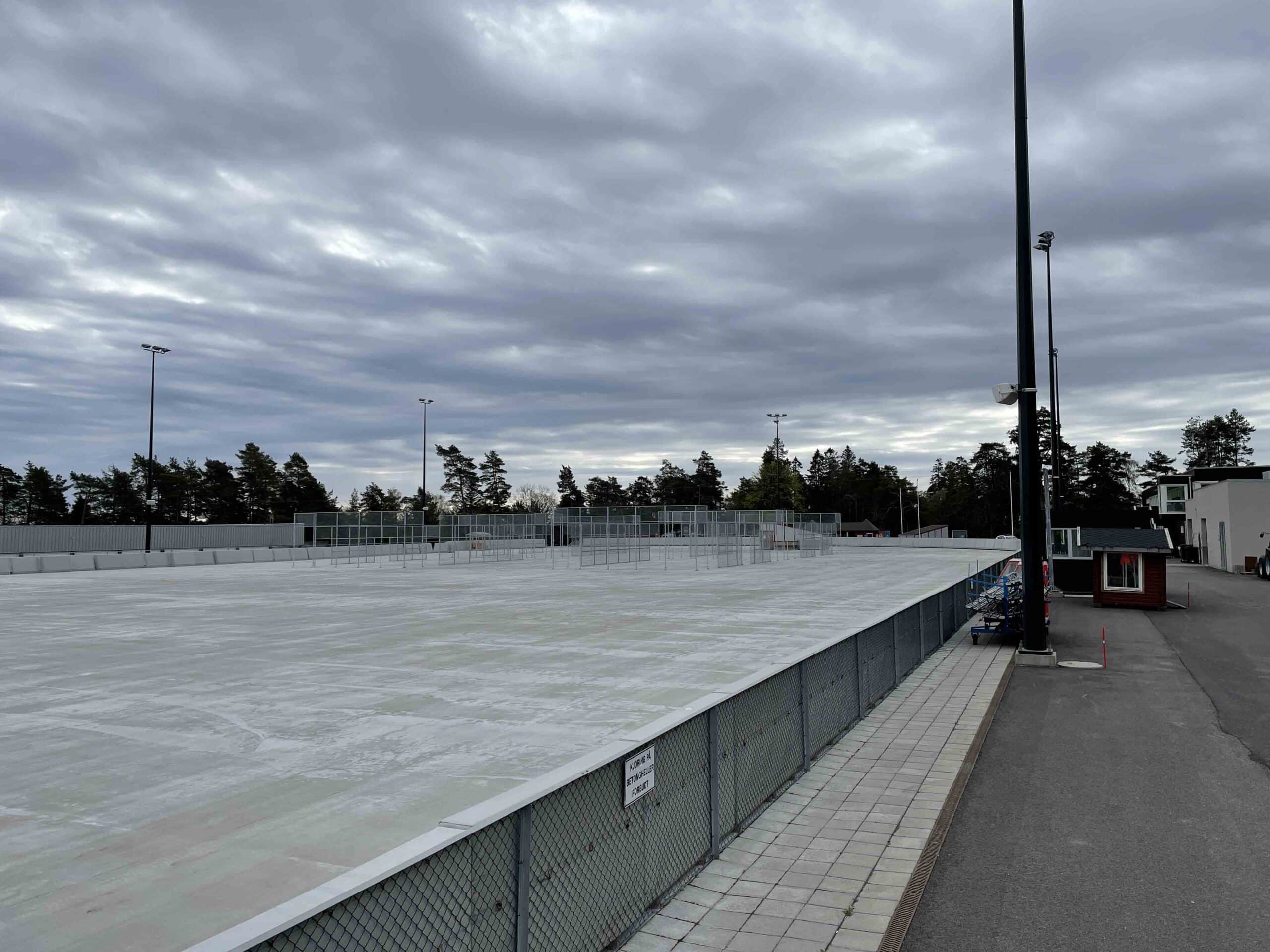 Paddeltennis Tønsberg — ferdigstilt anlegg