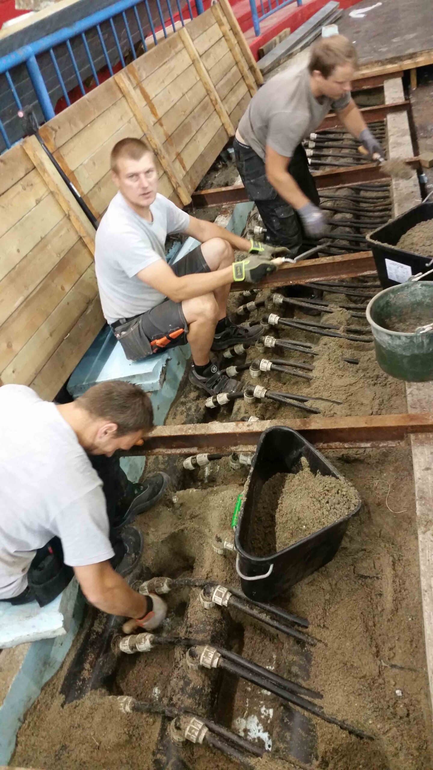 Jordal Amfi — vant og sikring