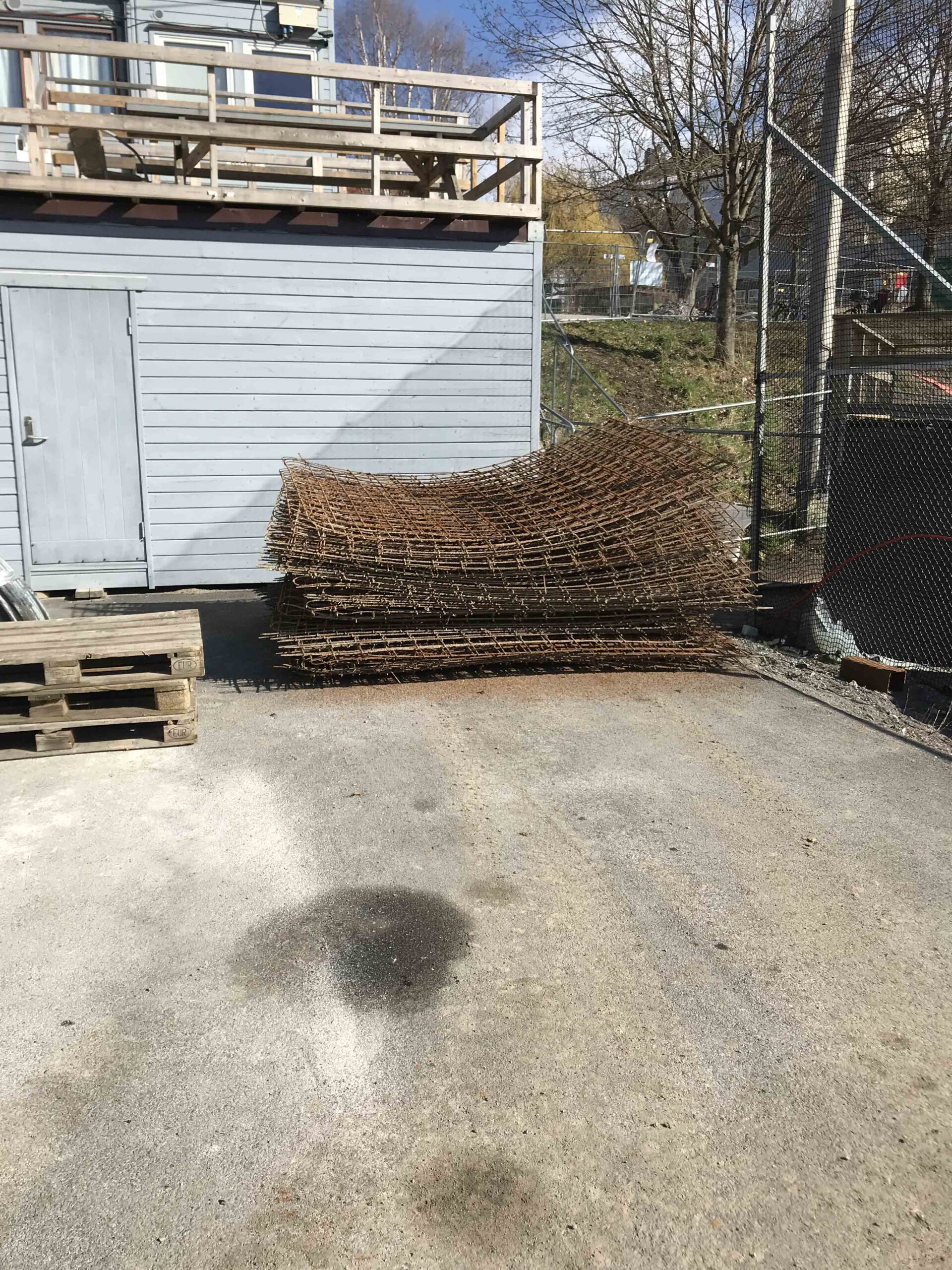 Jordal Plasthall — konstruksjonsdetalj