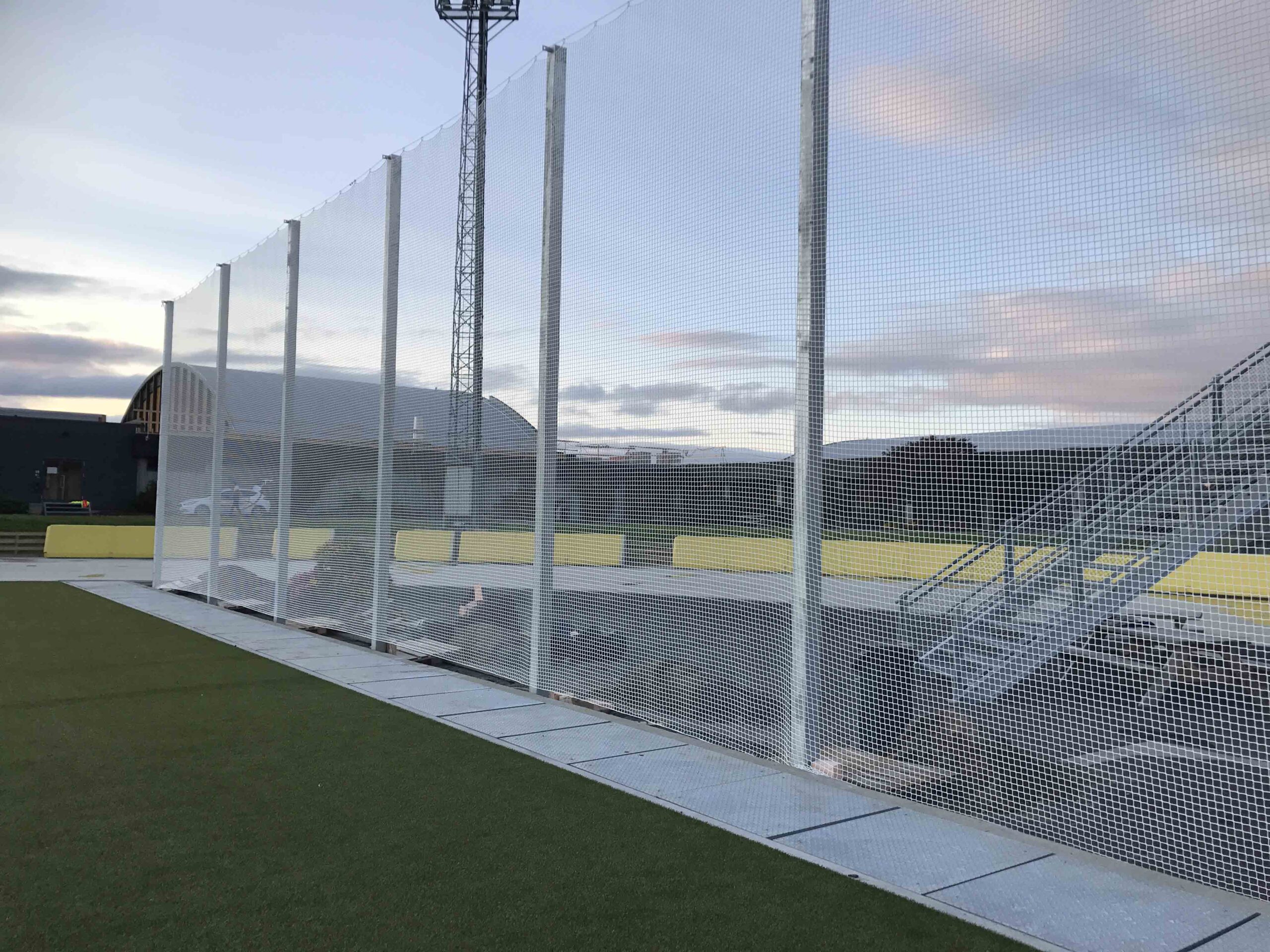 Leangen Ballfangernett — montasjeprosess