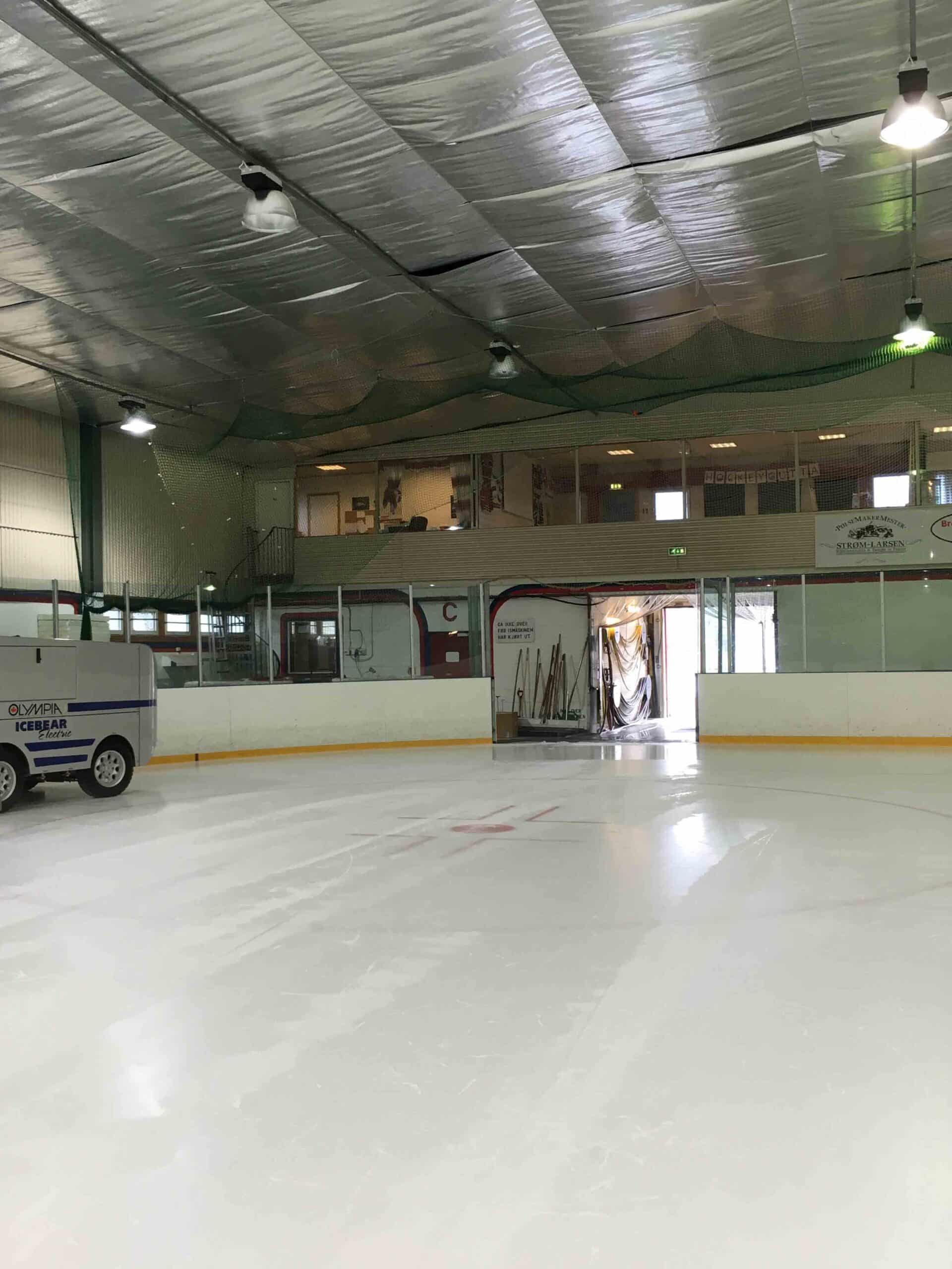 Løren Ishall — ferdigstilt anlegg