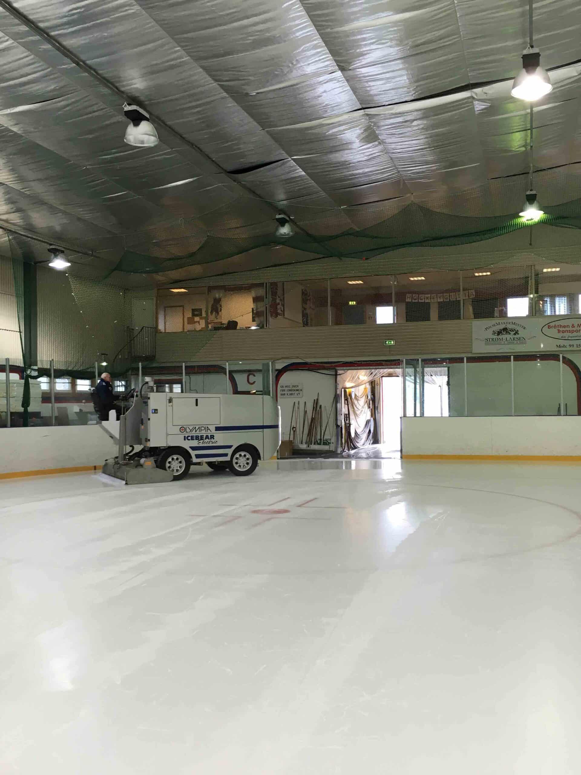 Løren Ishall — teknisk installasjon