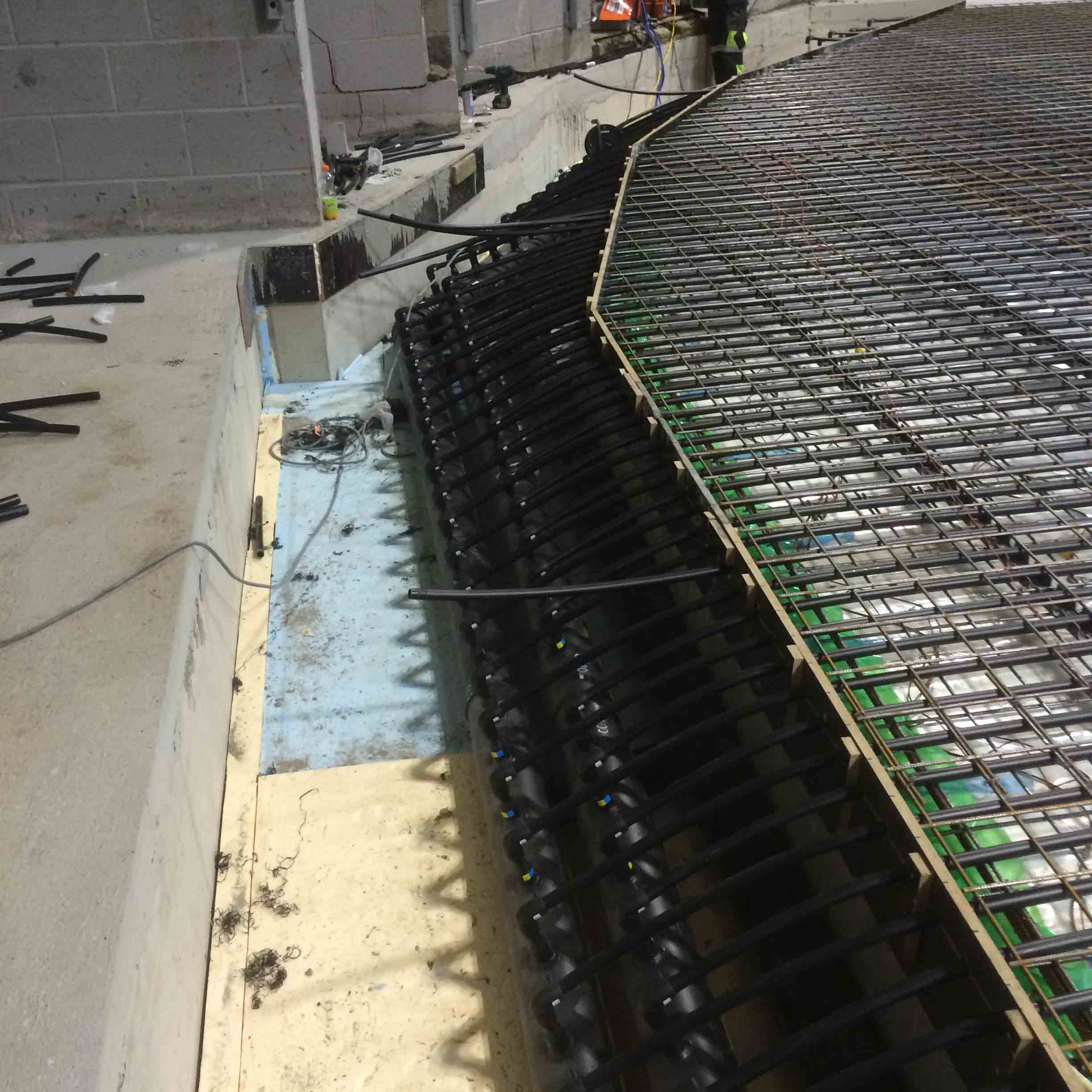 Manglerud Ishall — konstruksjonsdetalj