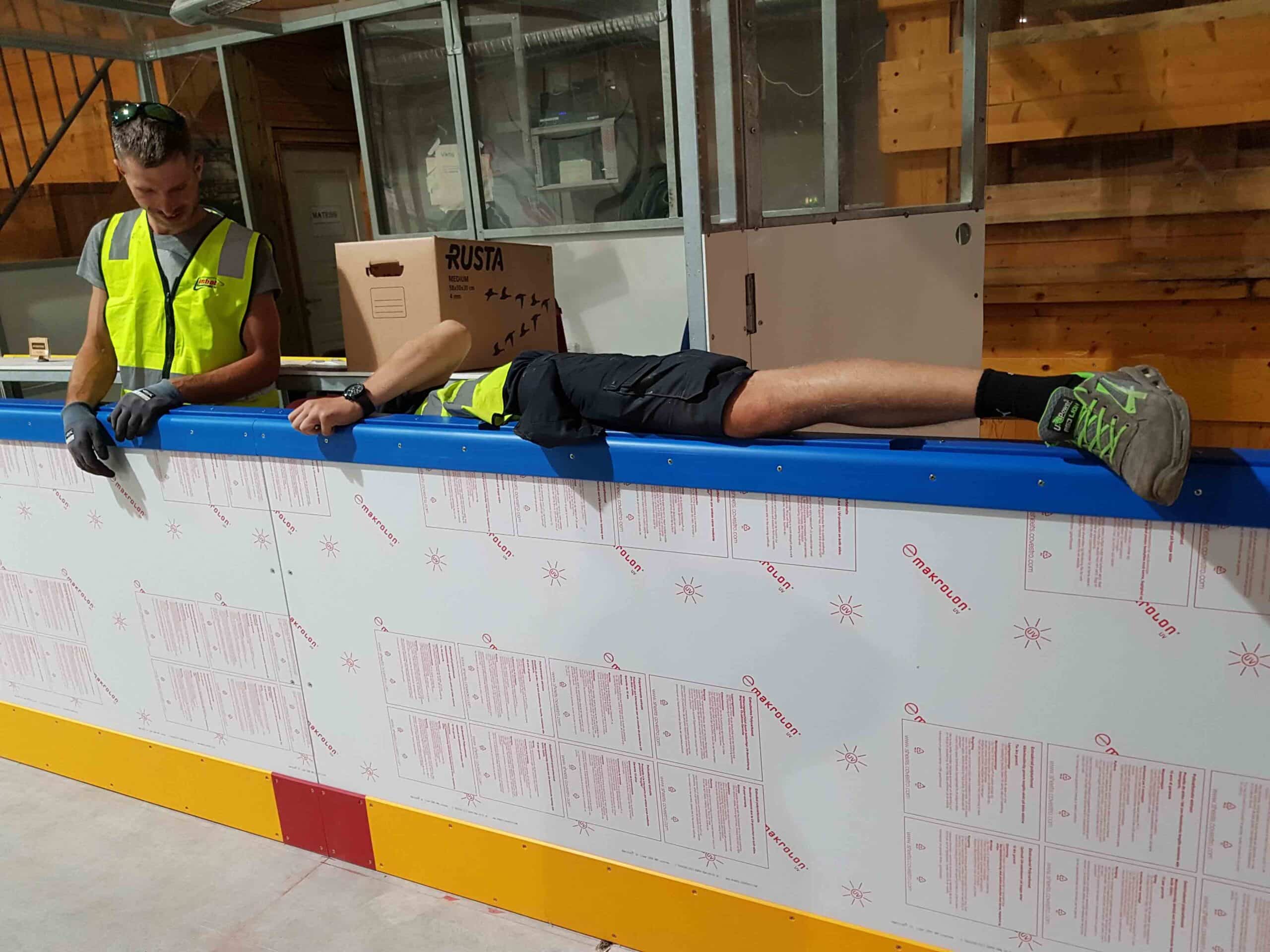 Moss Ishall — oversikt — ferdig anlegg