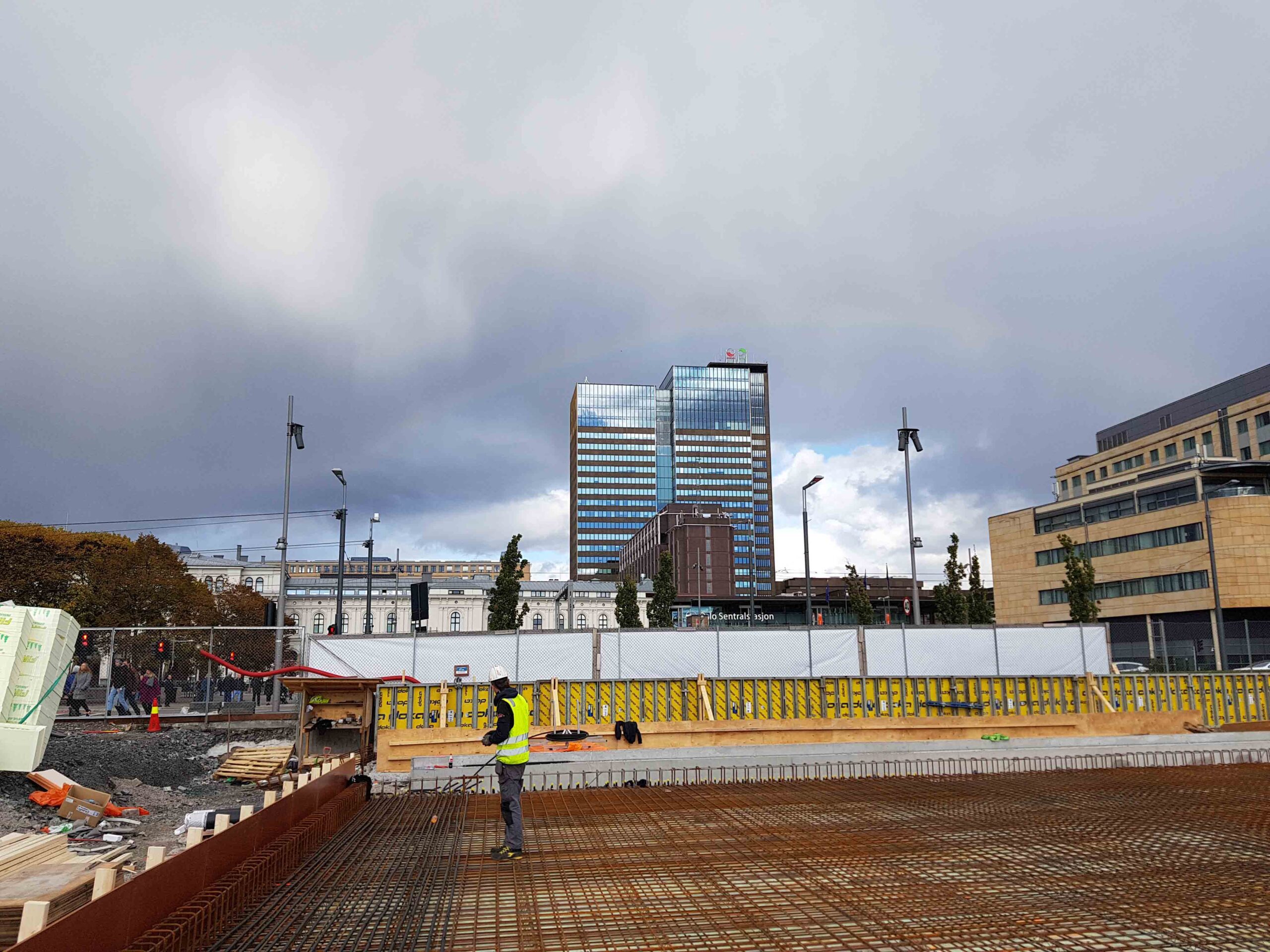 Operaen Isbane — under montasje