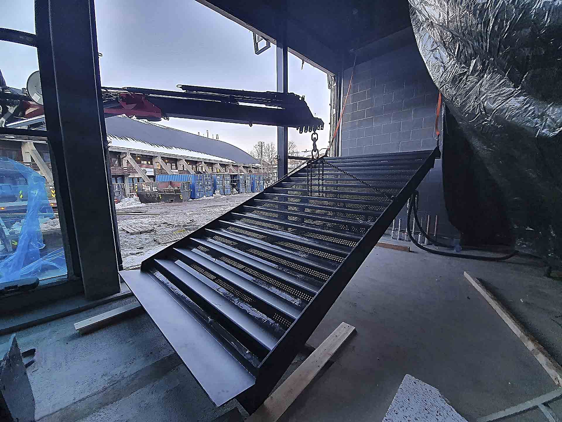 Risenga Ishall — konstruksjon