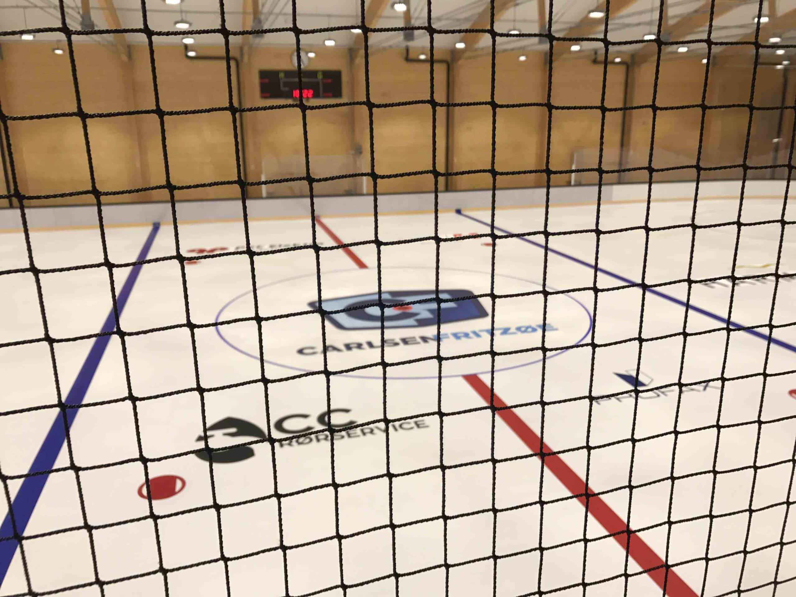 Sandefjord Ishall — ferdig isflate