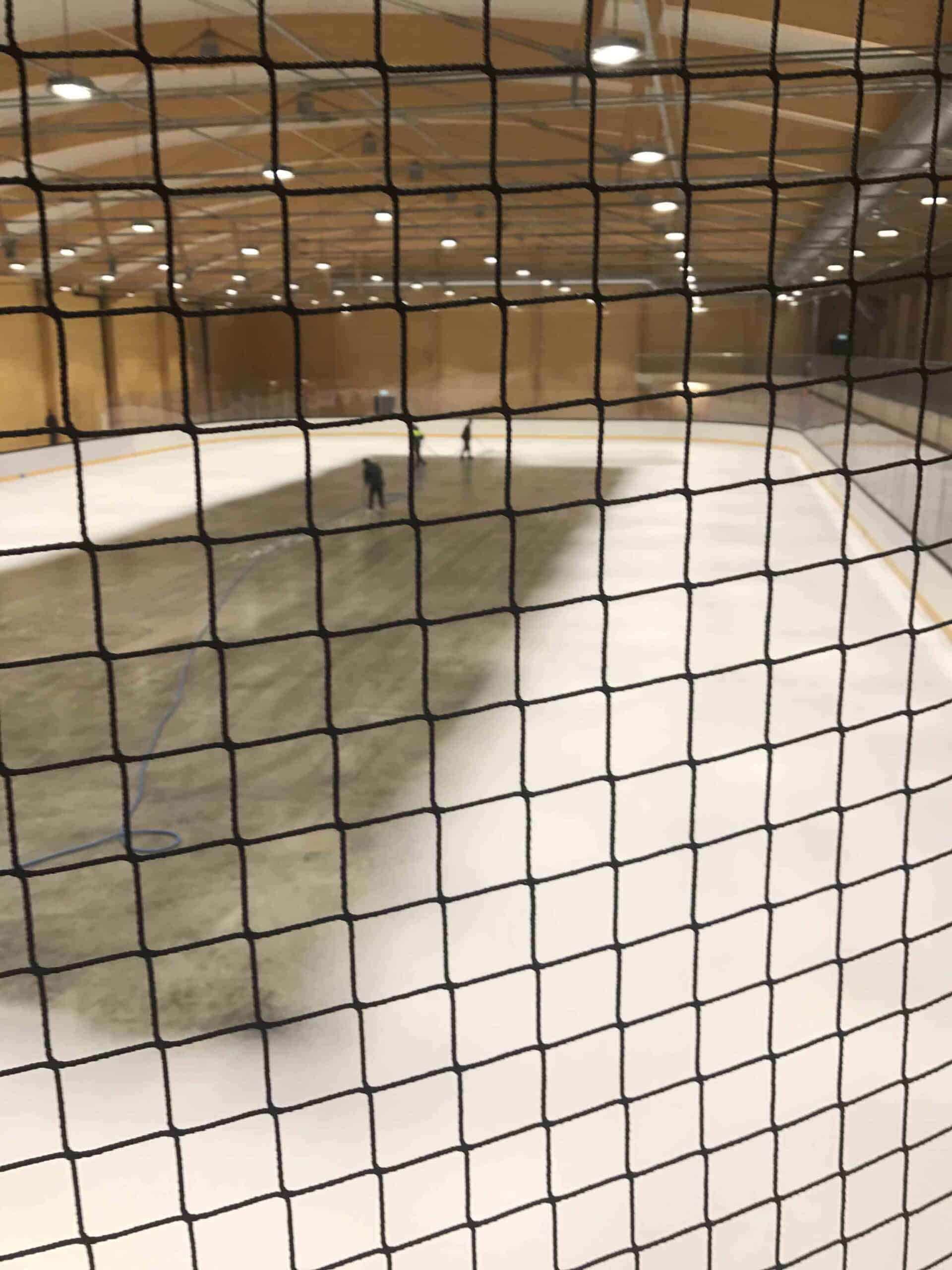 Sandefjord Ishall — sikring — detalj