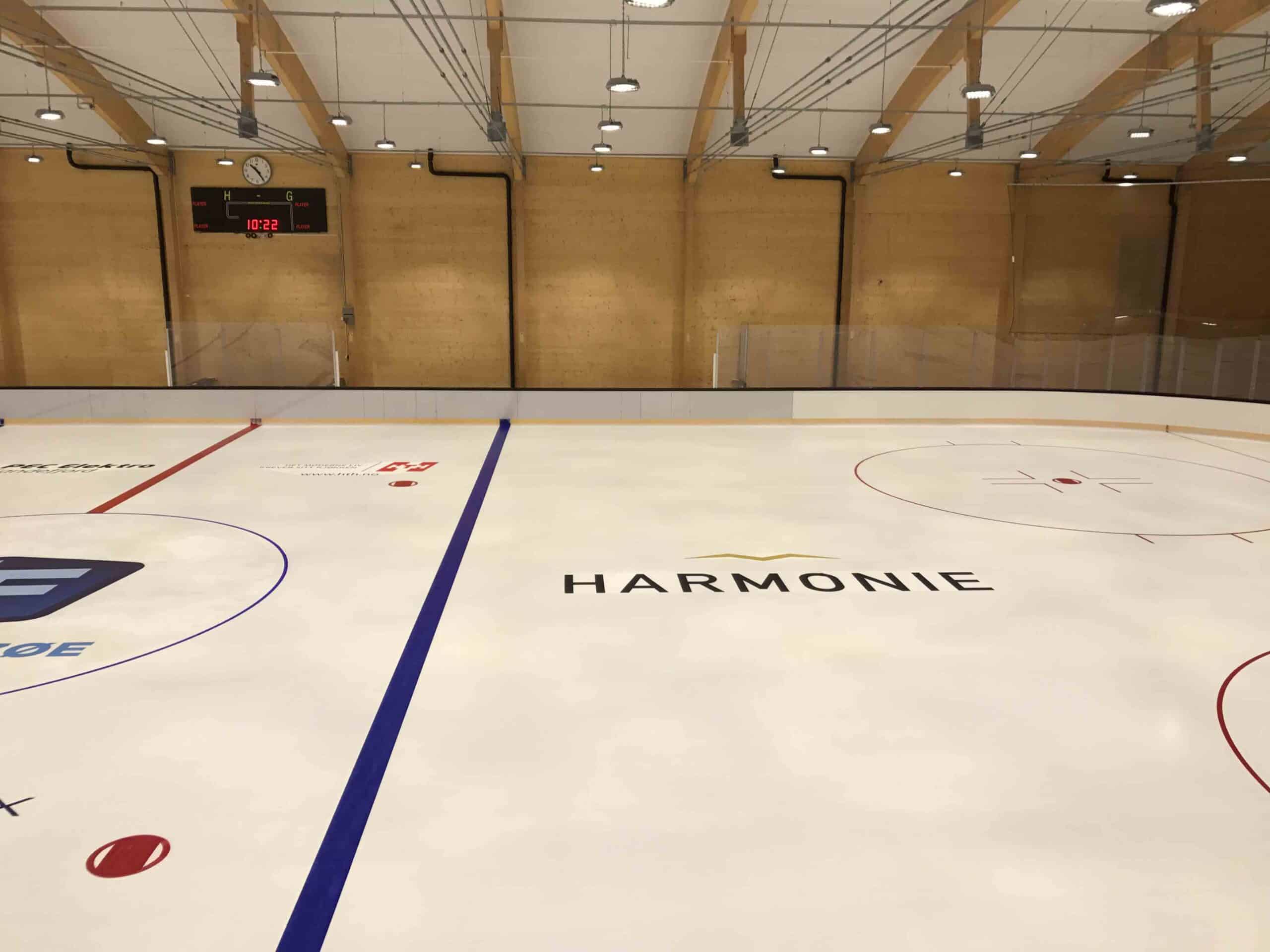 Sandefjord Ishall — vant — detalj