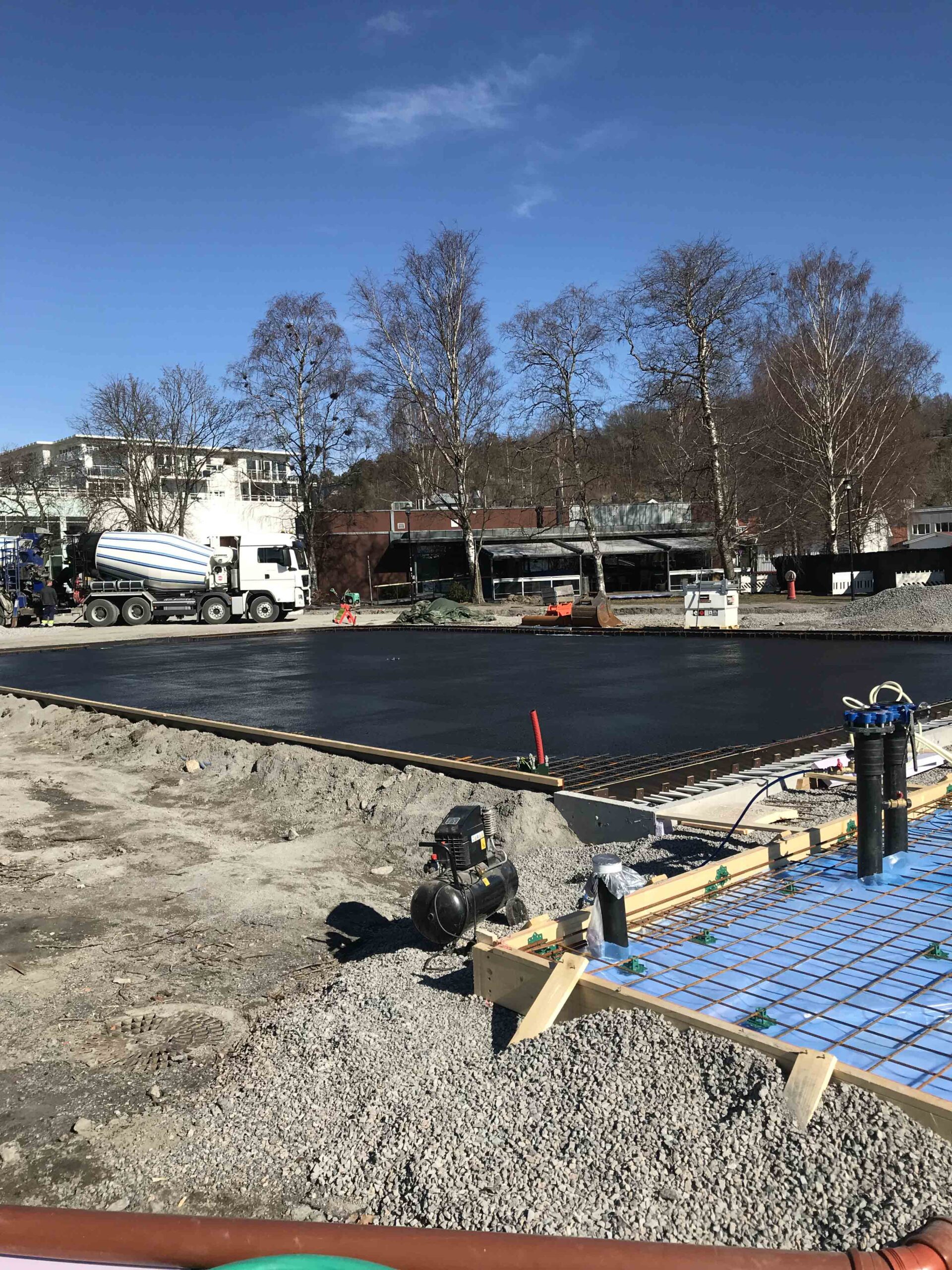 Sandefjord Sentrum — overflate