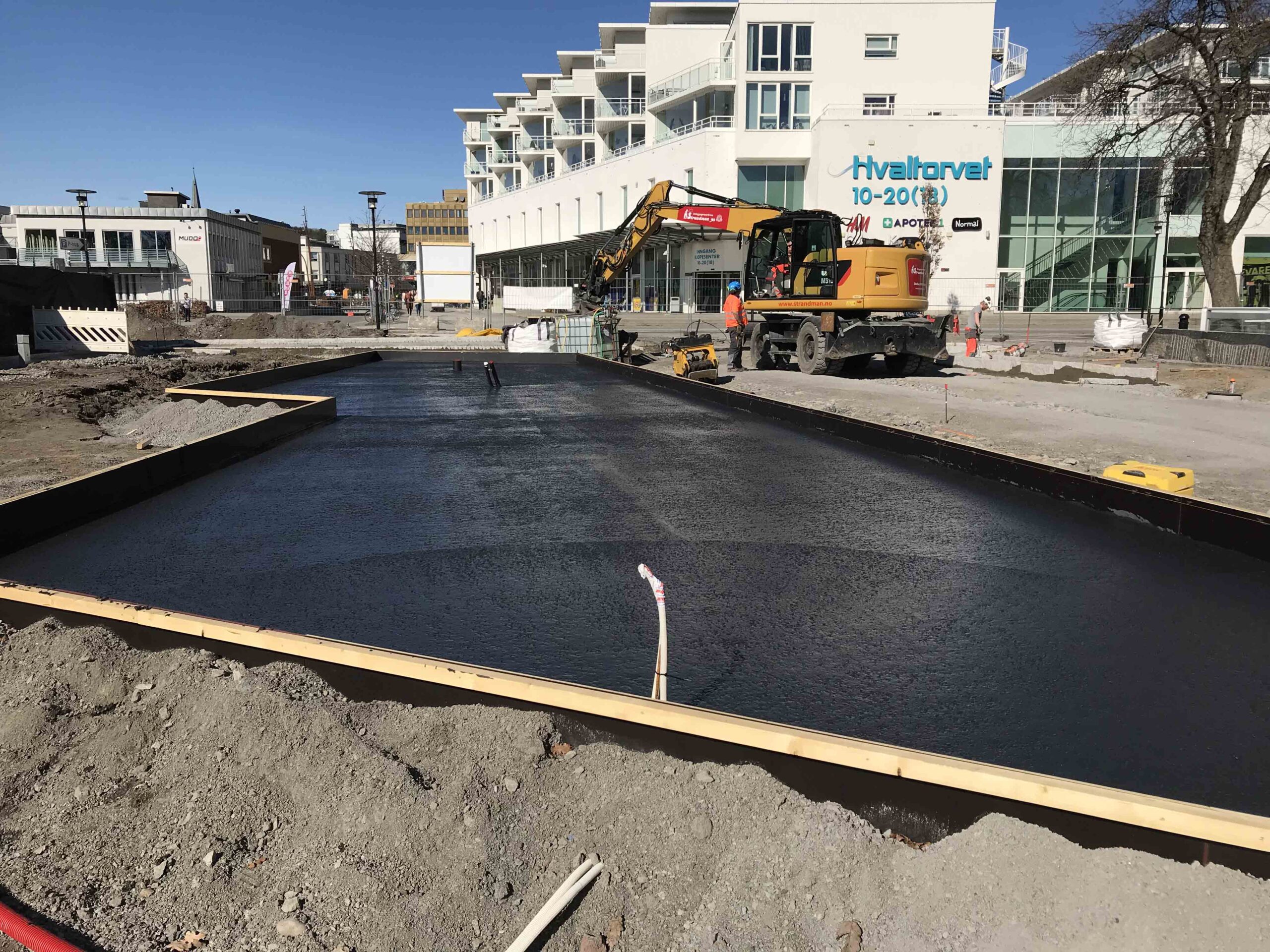 Sandefjord Sentrum — ferdig resultat