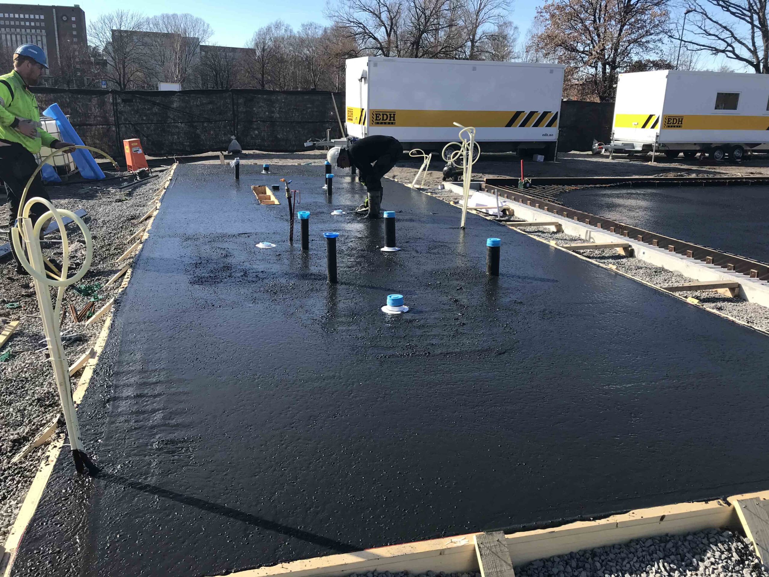 Sandefjord Sentrum — ferdig isflate