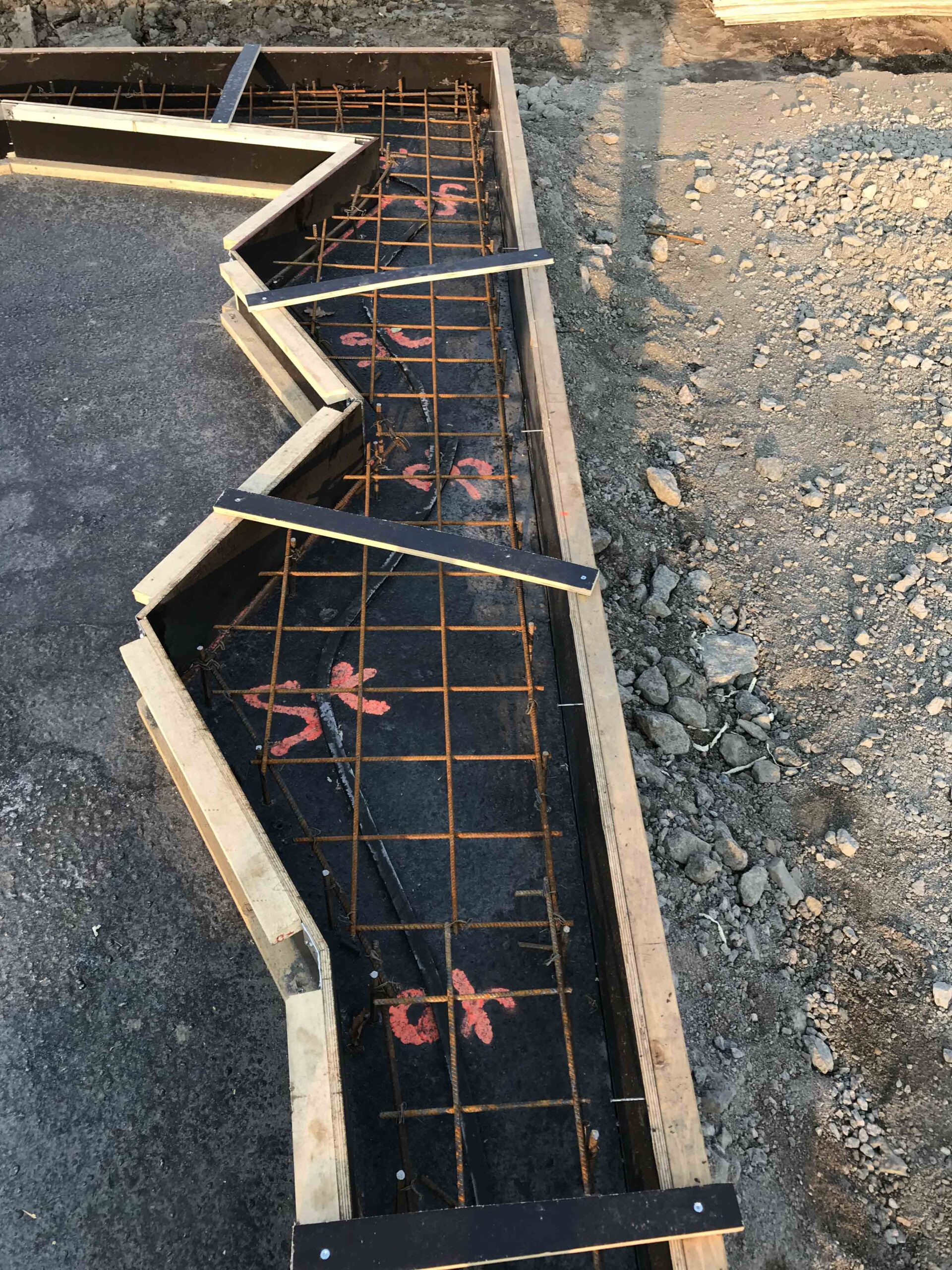 Sandefjord Sentrum — sikring — detalj