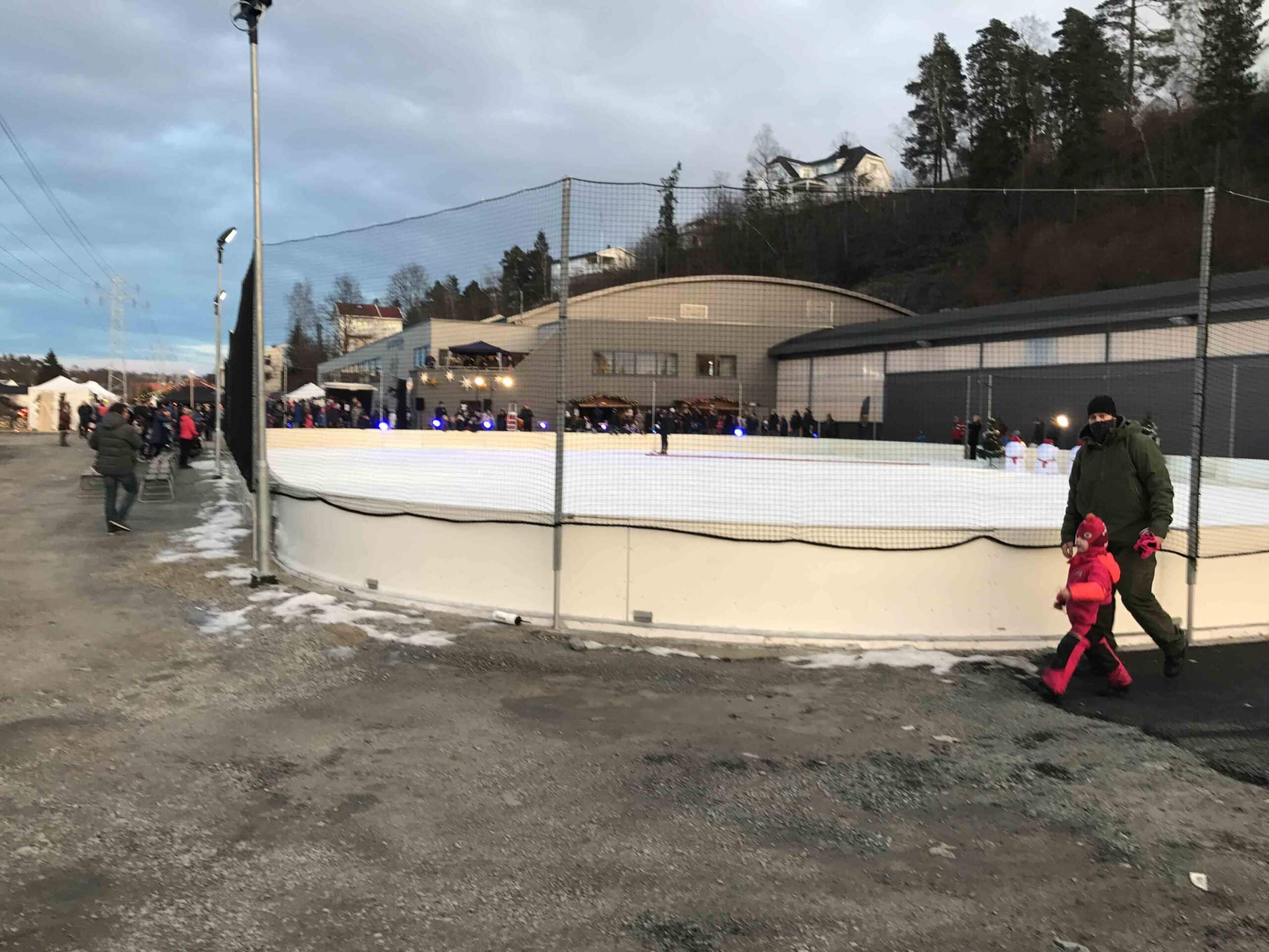 Ski Sentrumsbane — ferdig isflate