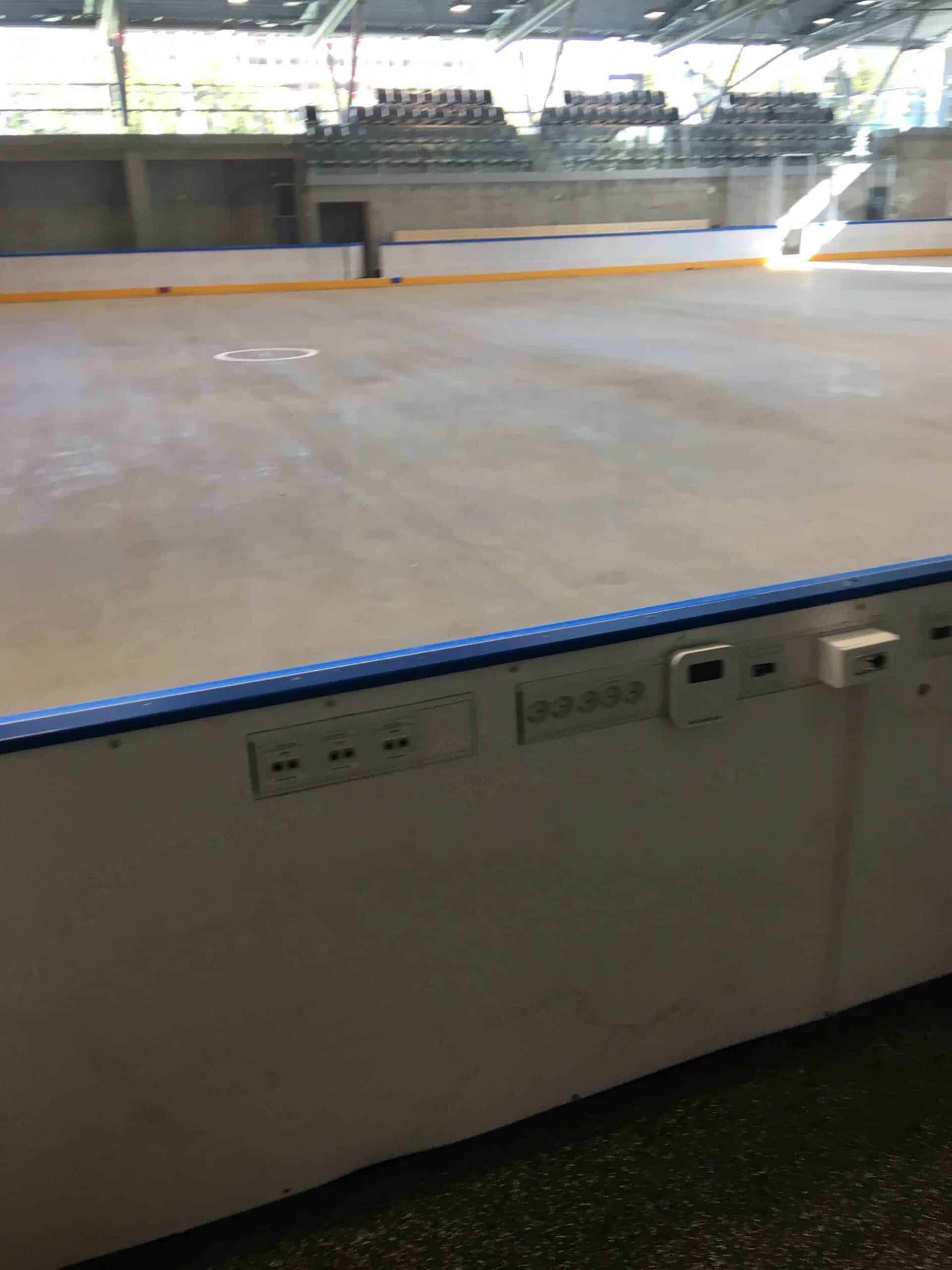 Sonja Henie Ishall — detalj