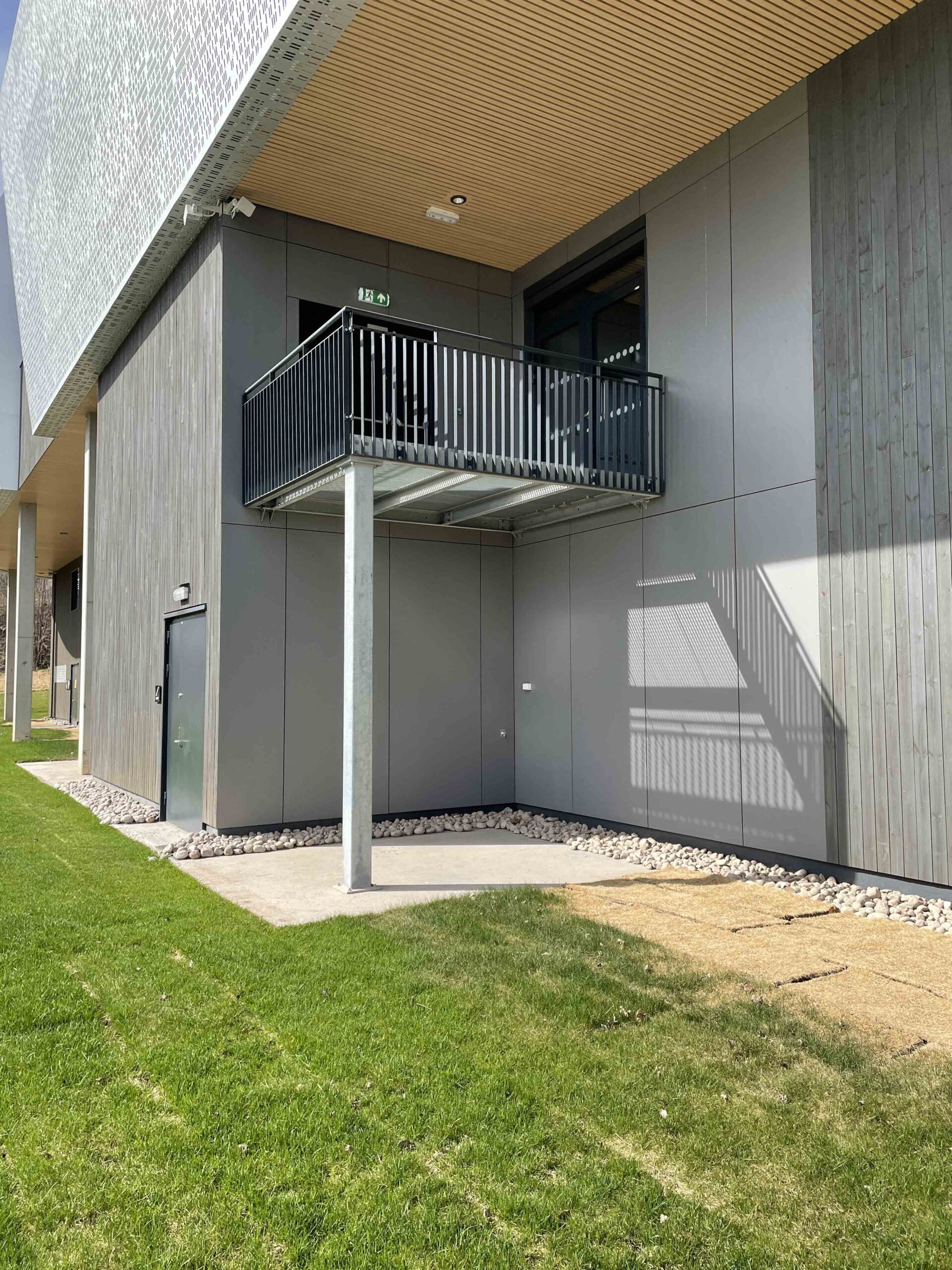 Varner Arena — under montasje