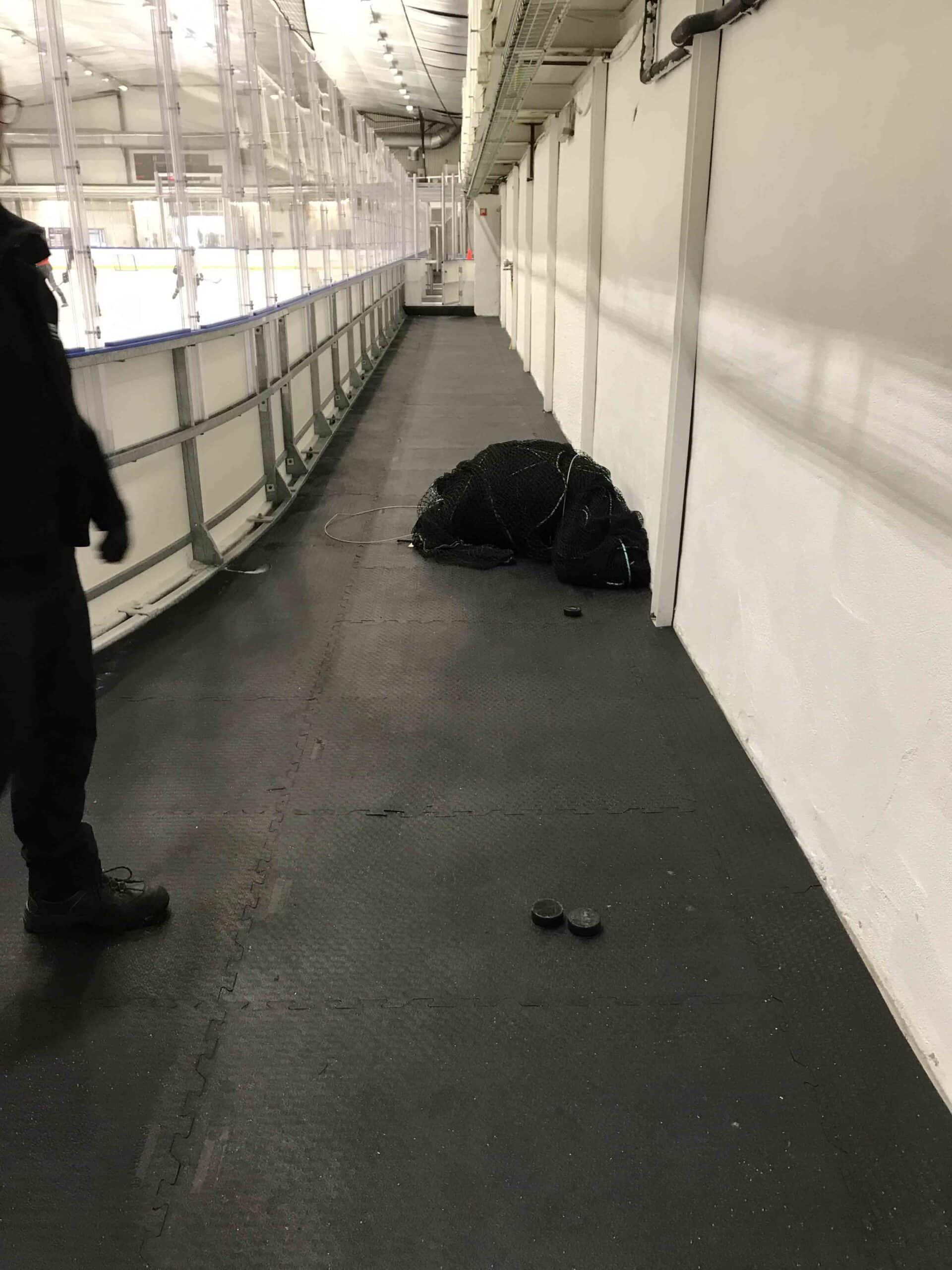 Furuset Ishall — vant og sikring