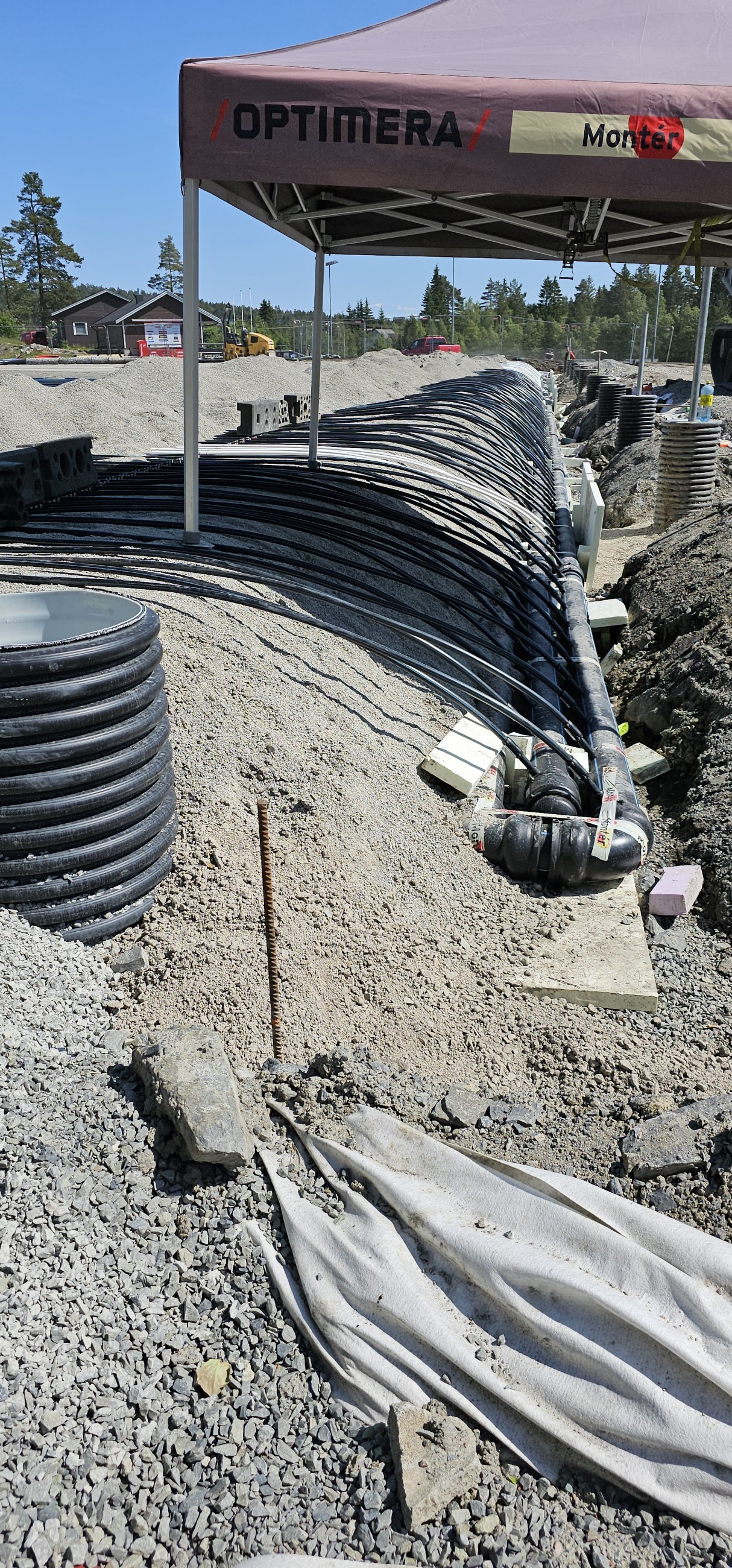 Vannbåren undervarme for kunstgress, Konnerud 2025