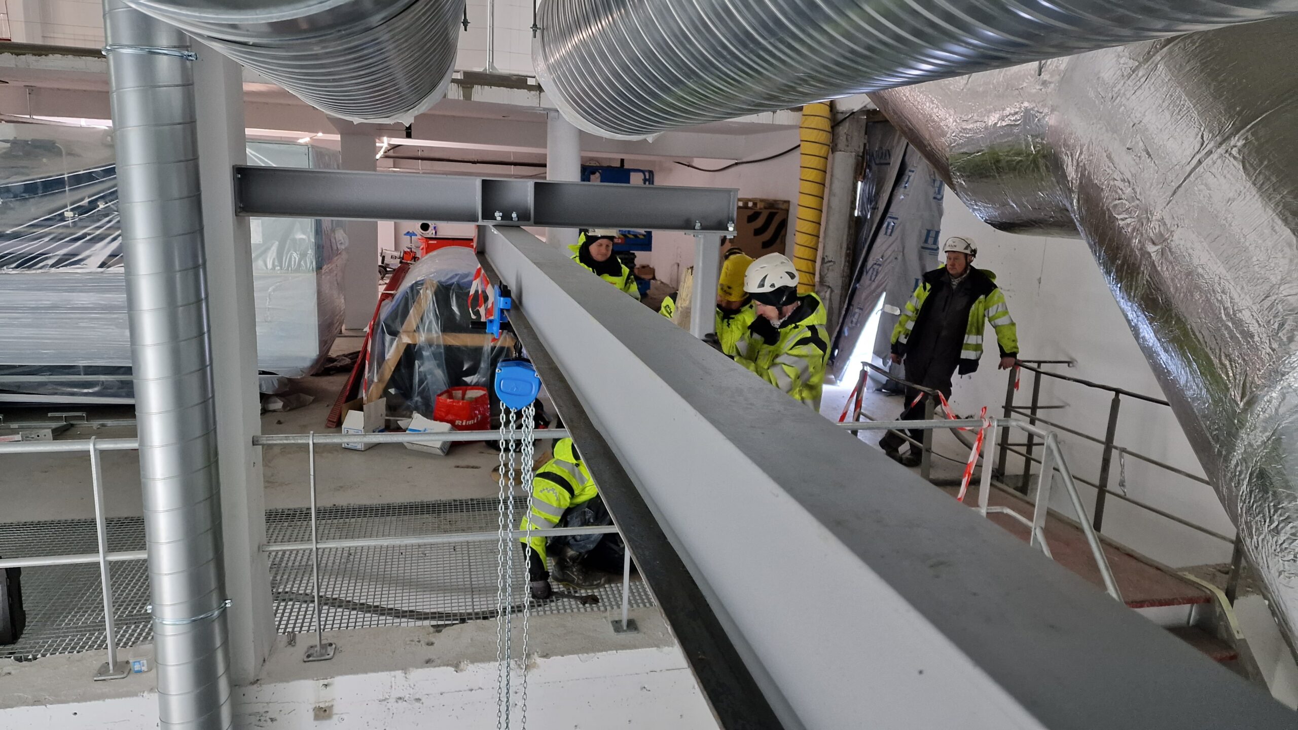 Valle Hovin Løftebukk — oversikt — ferdig anlegg