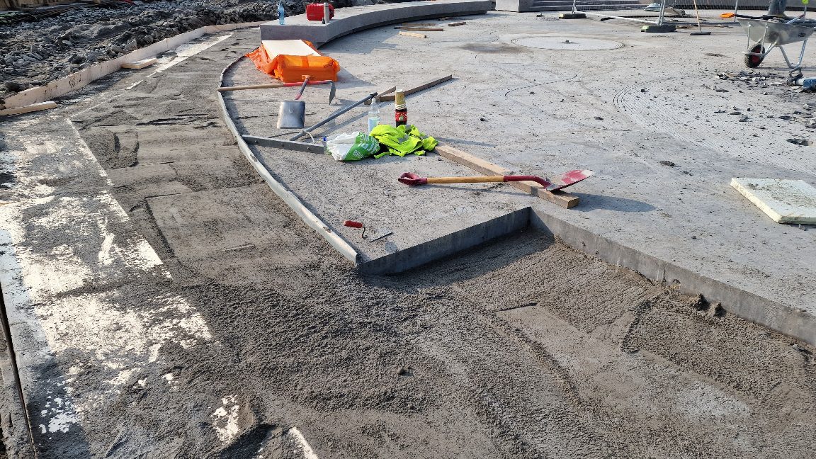 Skårerparken — overflate