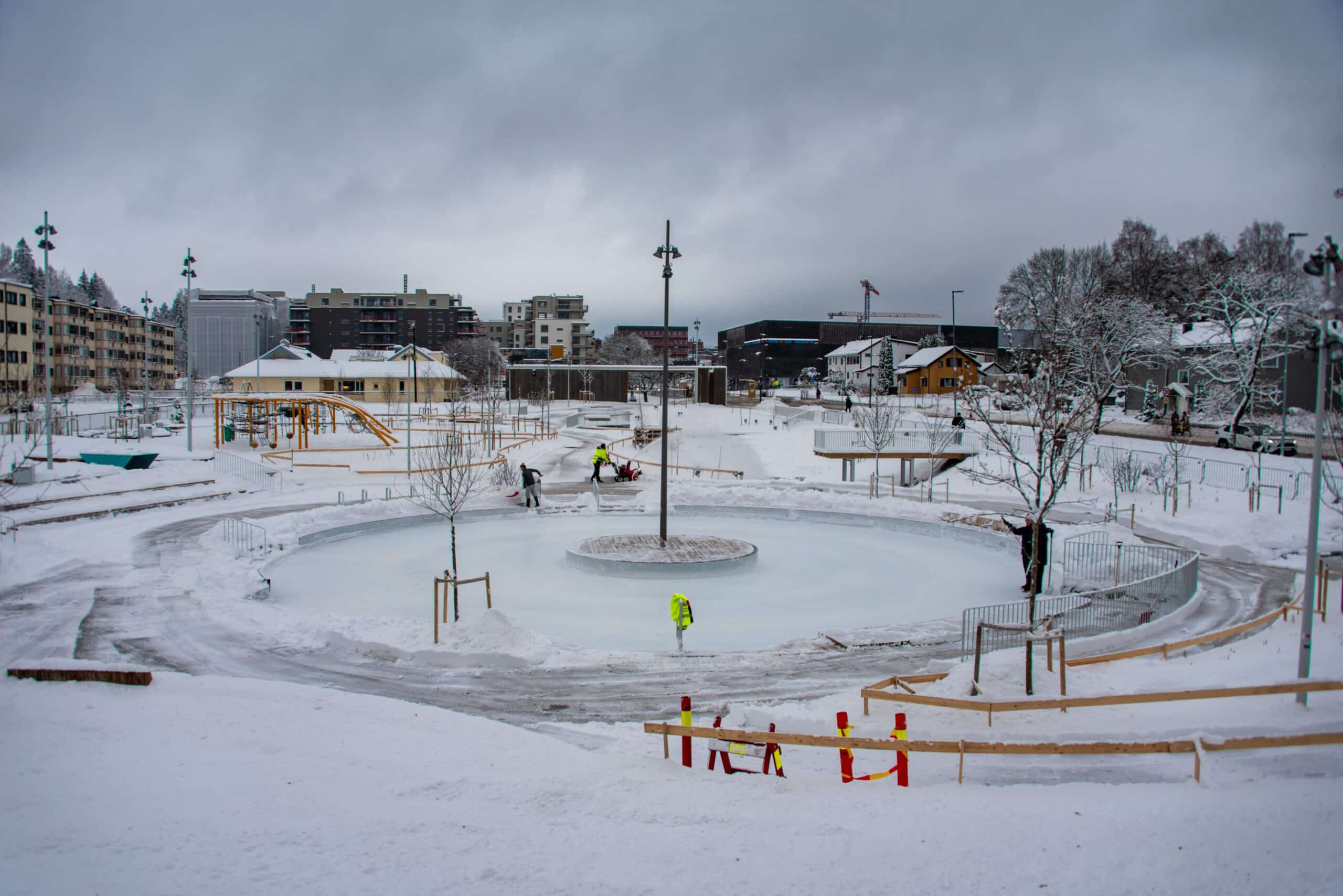 Skårerparken — teknisk installasjon