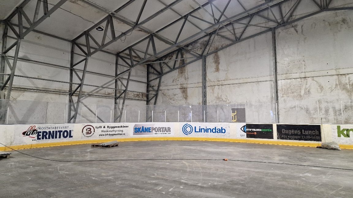 Moss Telthallen — ferdigstilt anlegg