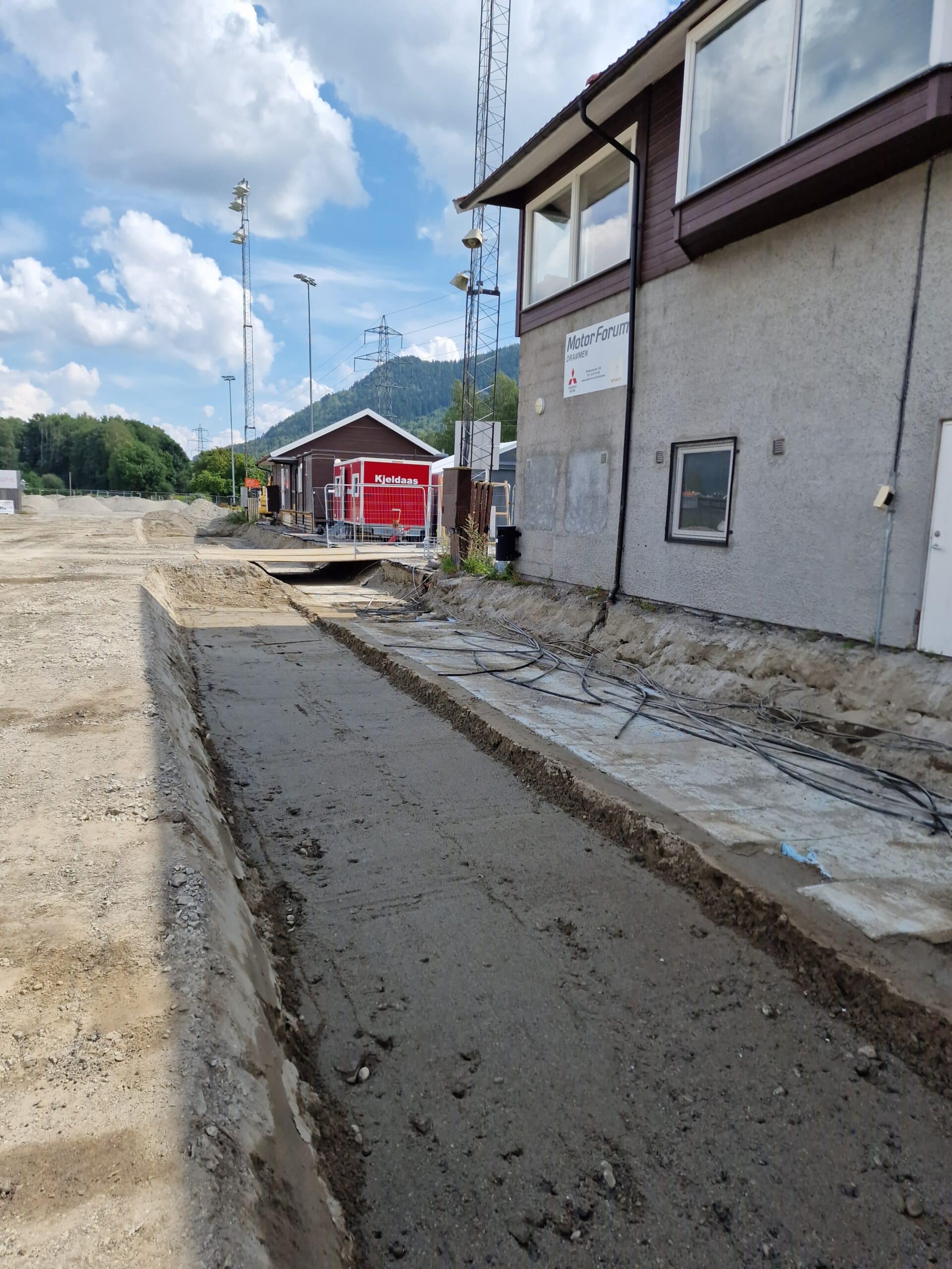 Vassenga Kunstisbane — teknisk installasjon