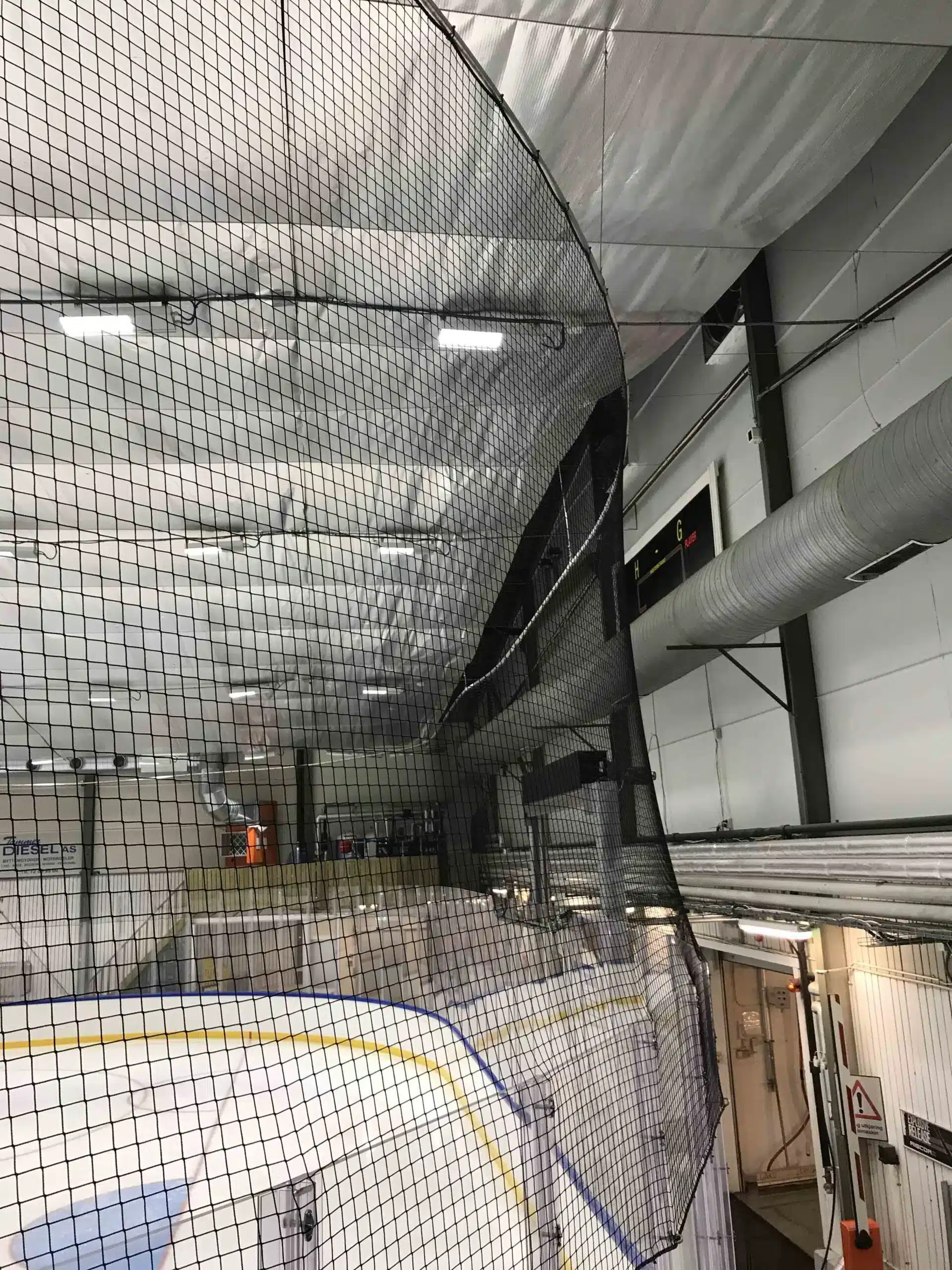 Dalgard ishall med nytt vantsystem