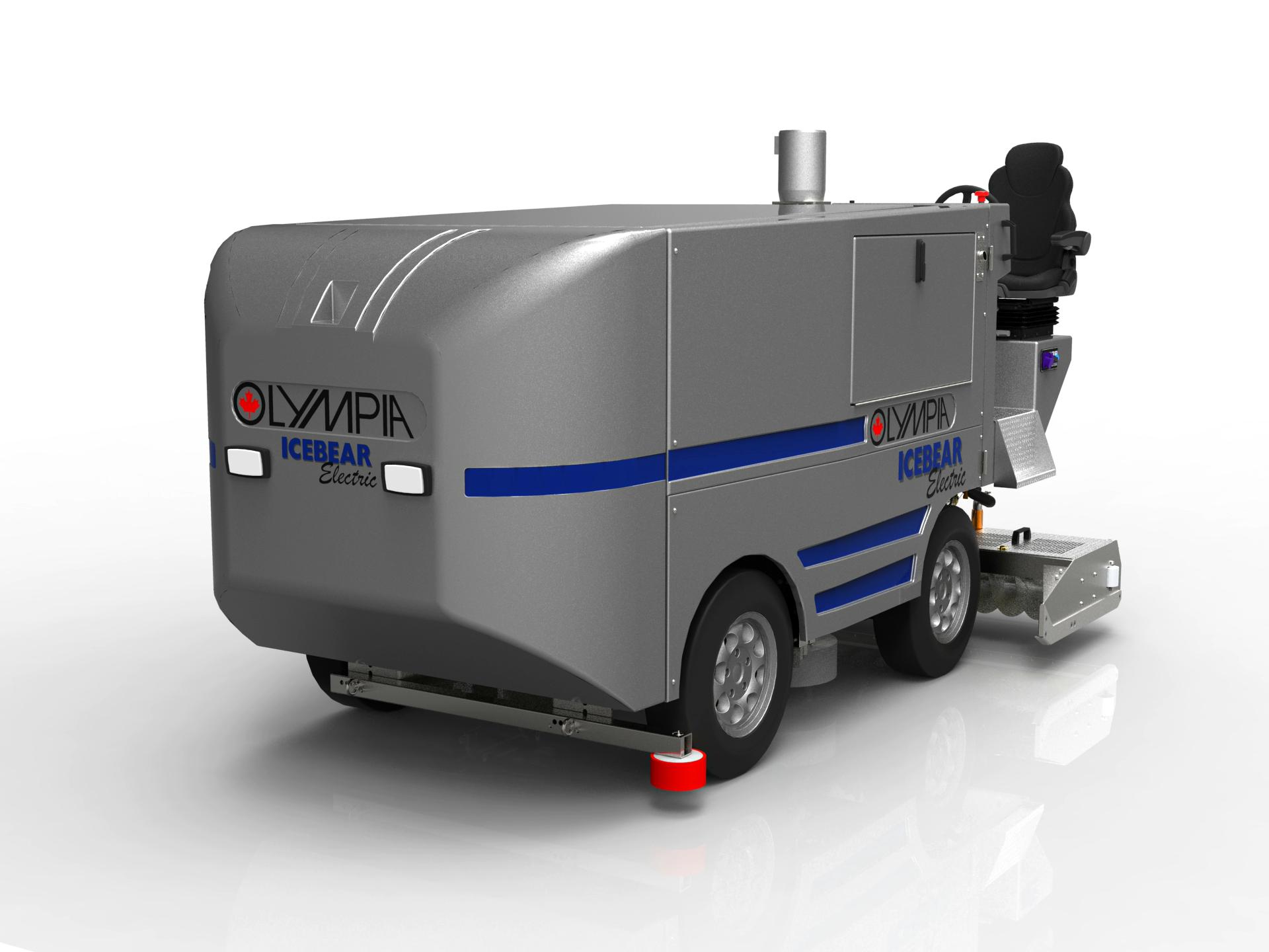 IceBear Electric ismaskin på isbane