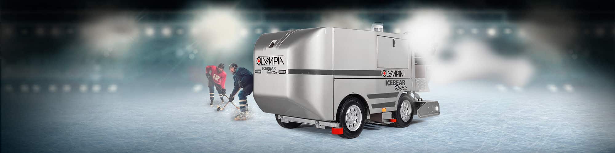 IceBear Electric ismaskin slider fra Isbaneteknikk