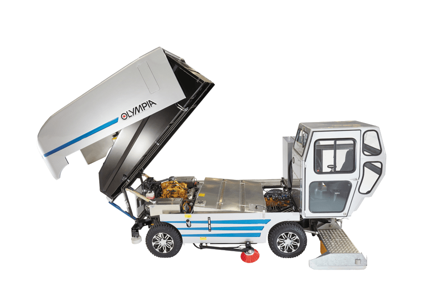 Olympia Millennium H Plus ismaskin — originale reservedeler fra Isbaneteknikk