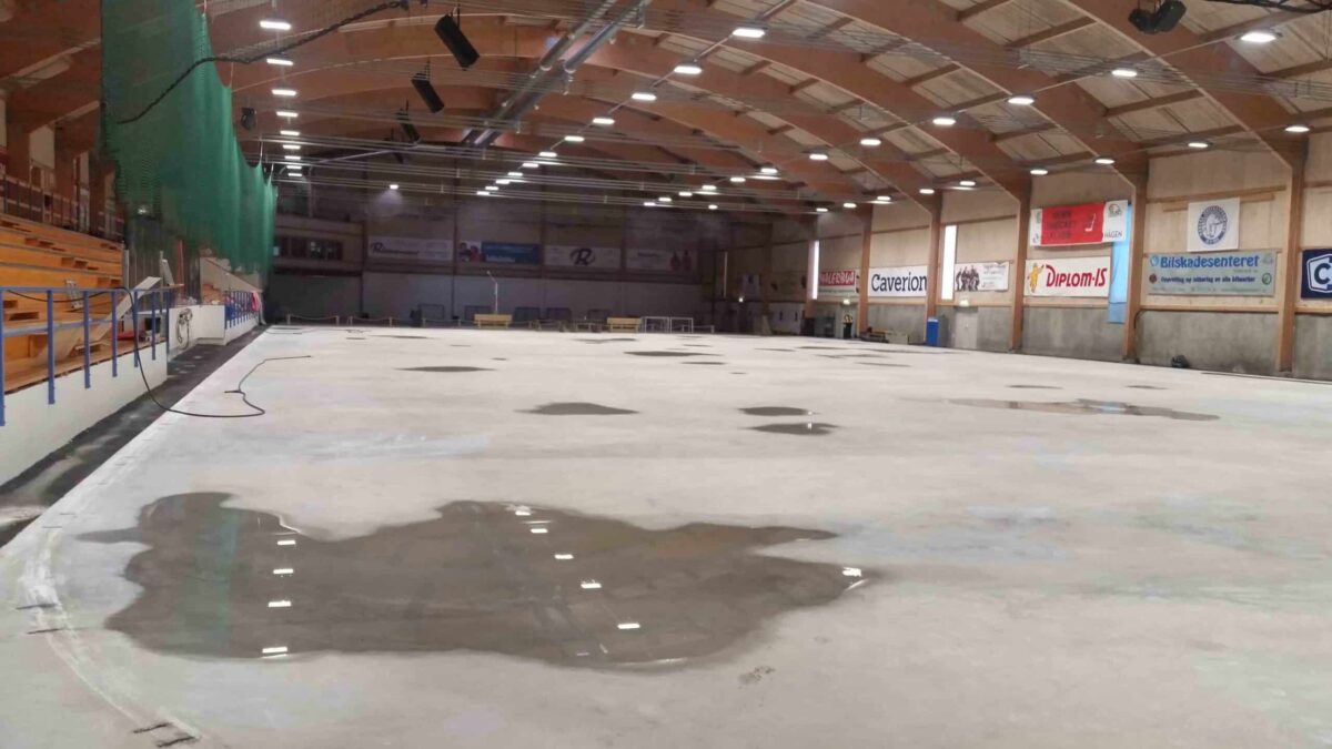 Skien Fritidspark ishall 2016 7 Skien Fritidspark ishall 2016 — prosjektbilde