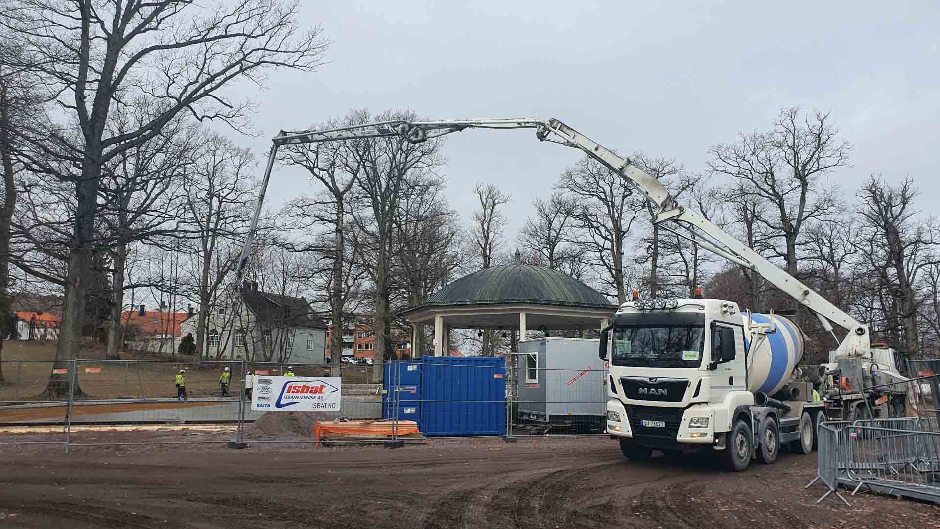 Lystlunden Park 2022 – kunstisbane i Horten — prosjektbilde