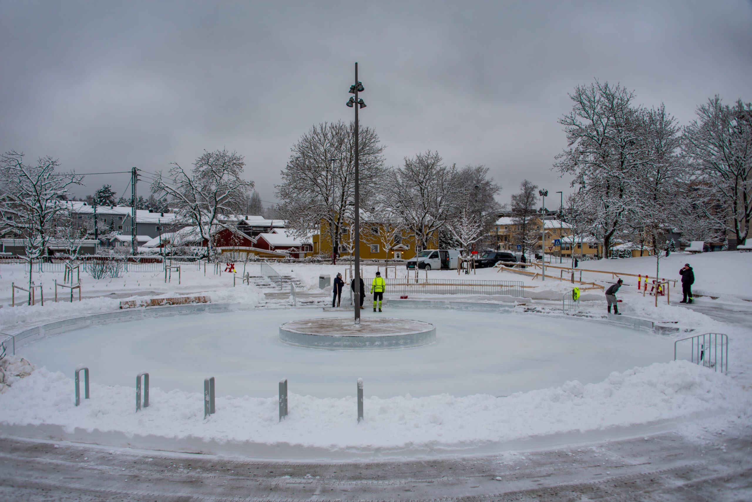 Skårerparken 2023 – torgbane i Lørenskog — prosjektbilde