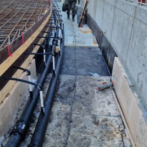 Valle Hovin Stadion — manifold-rør