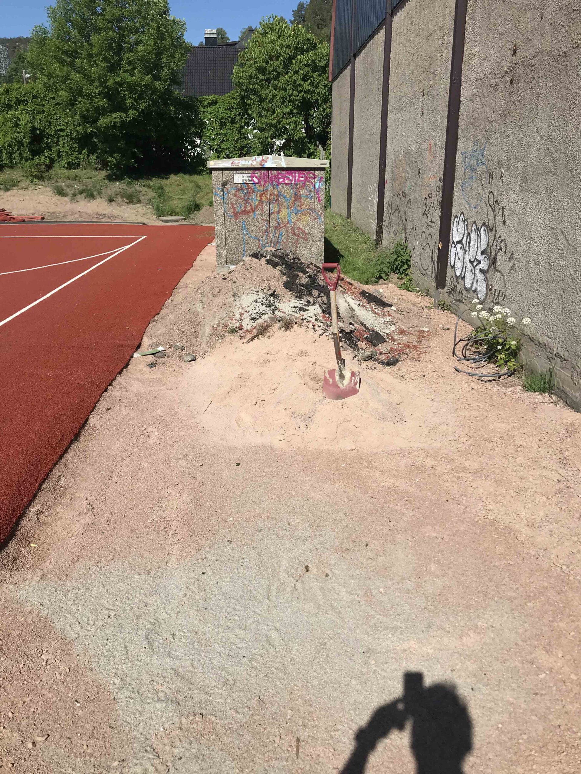 Svelvik utebane 2019 — prosjektbilde