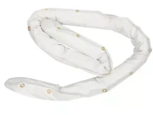 Hvit PVC-polstring med maljer til Canada-mål