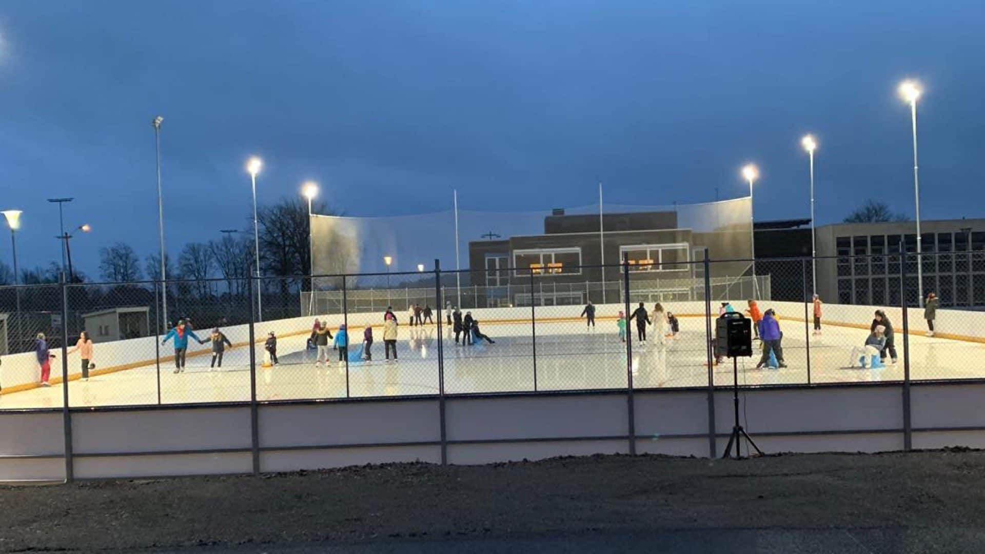 Holmestrand Utebane — vant og sikring