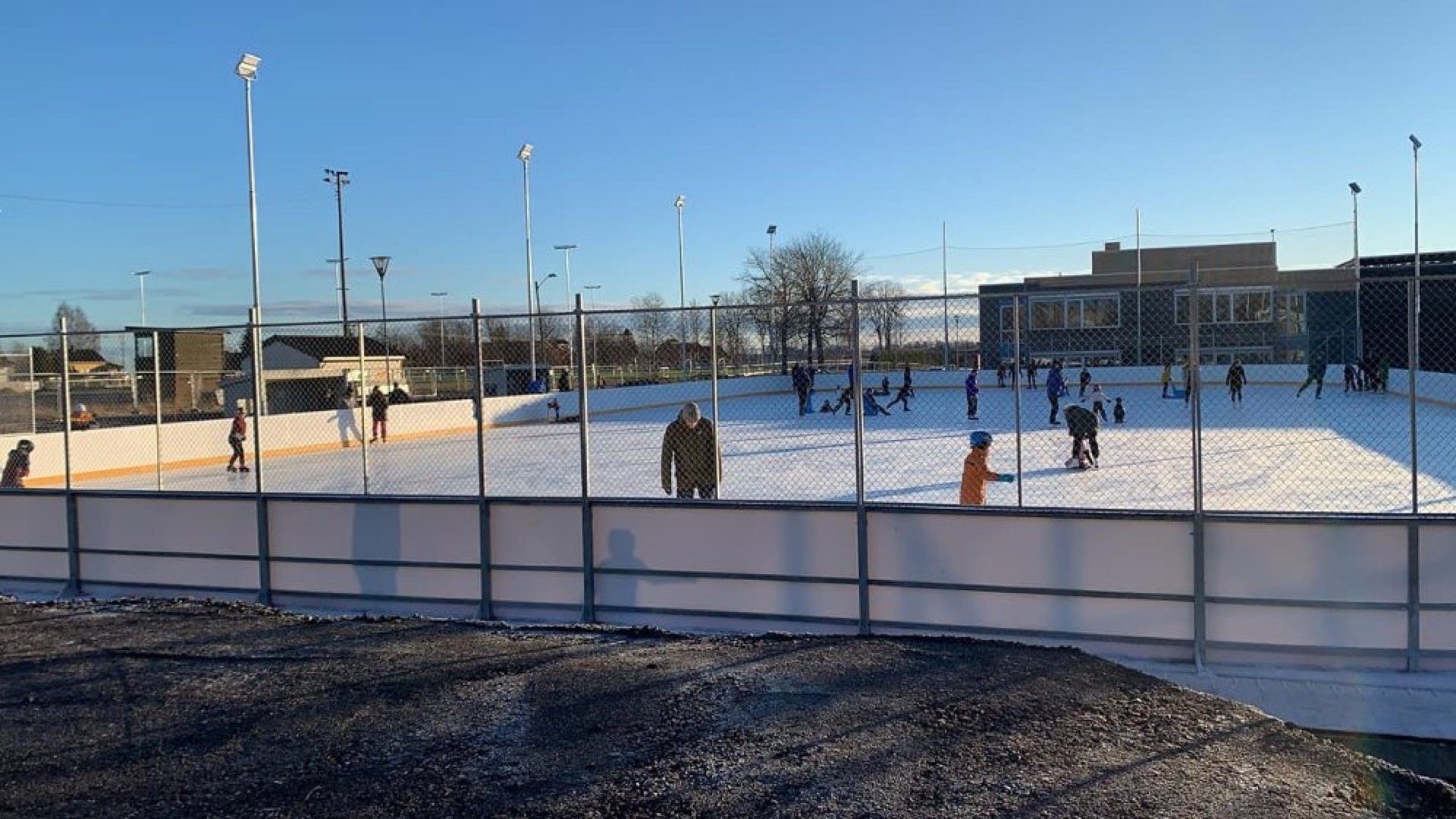 Holmestrand Utebane — oversikt — ferdig anlegg