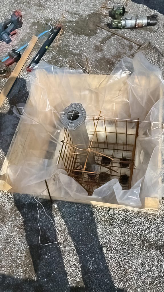 Betongmur Lillestrøm — oversikt — ferdig anlegg