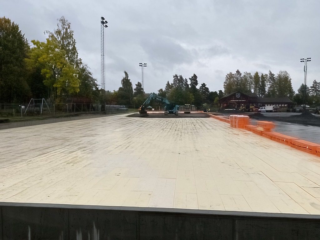 Øvrevoll Hosle — montasjeprosess