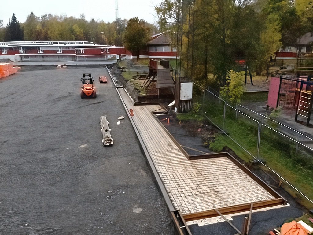 Øvrevoll Hosle — teknisk detalj