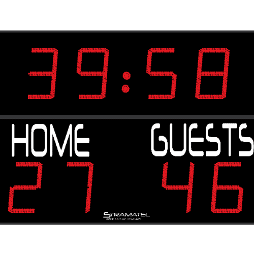 Resultattavle til ishall